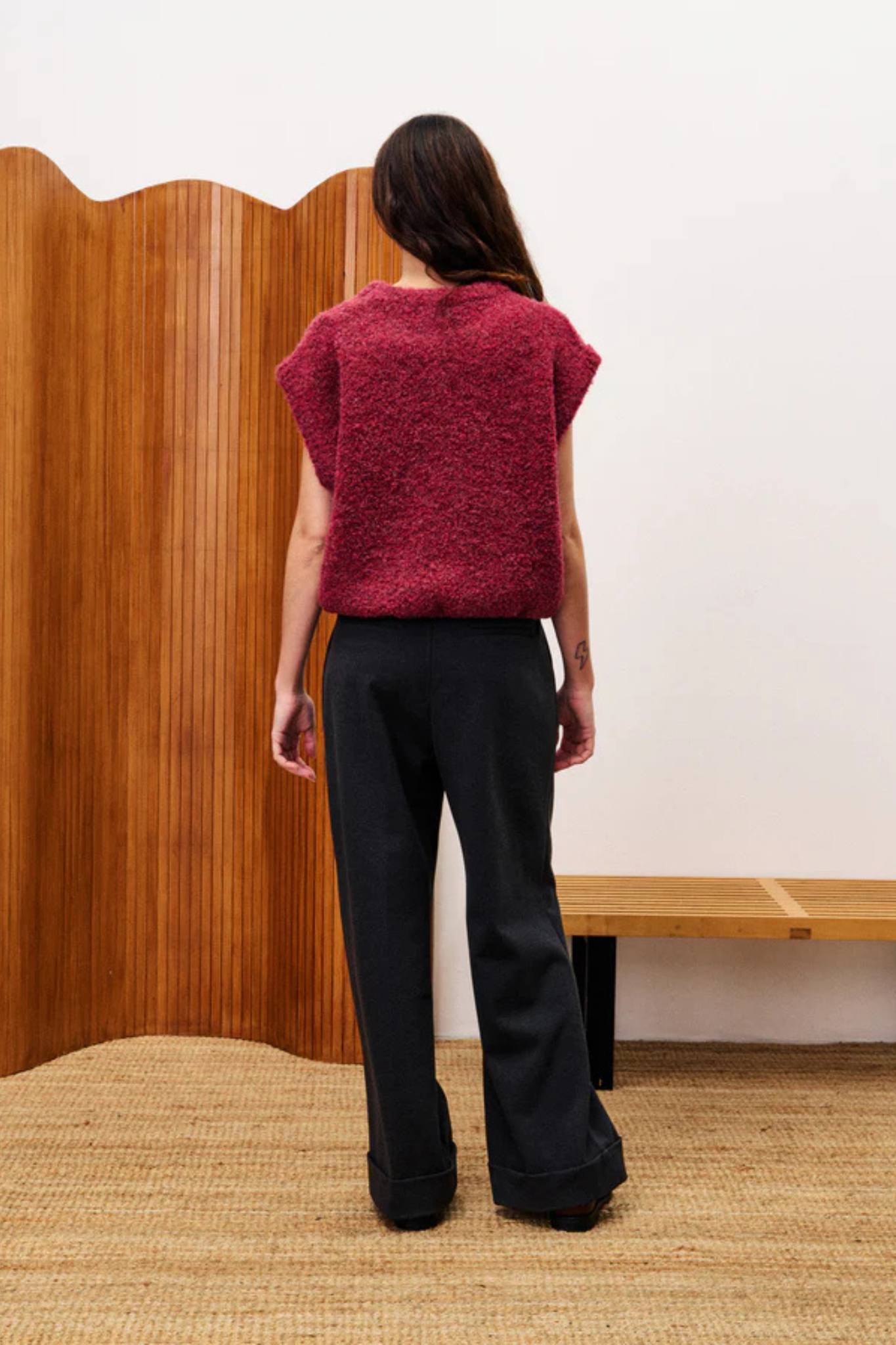 JASMIN PULLOVER - BORDEAUX