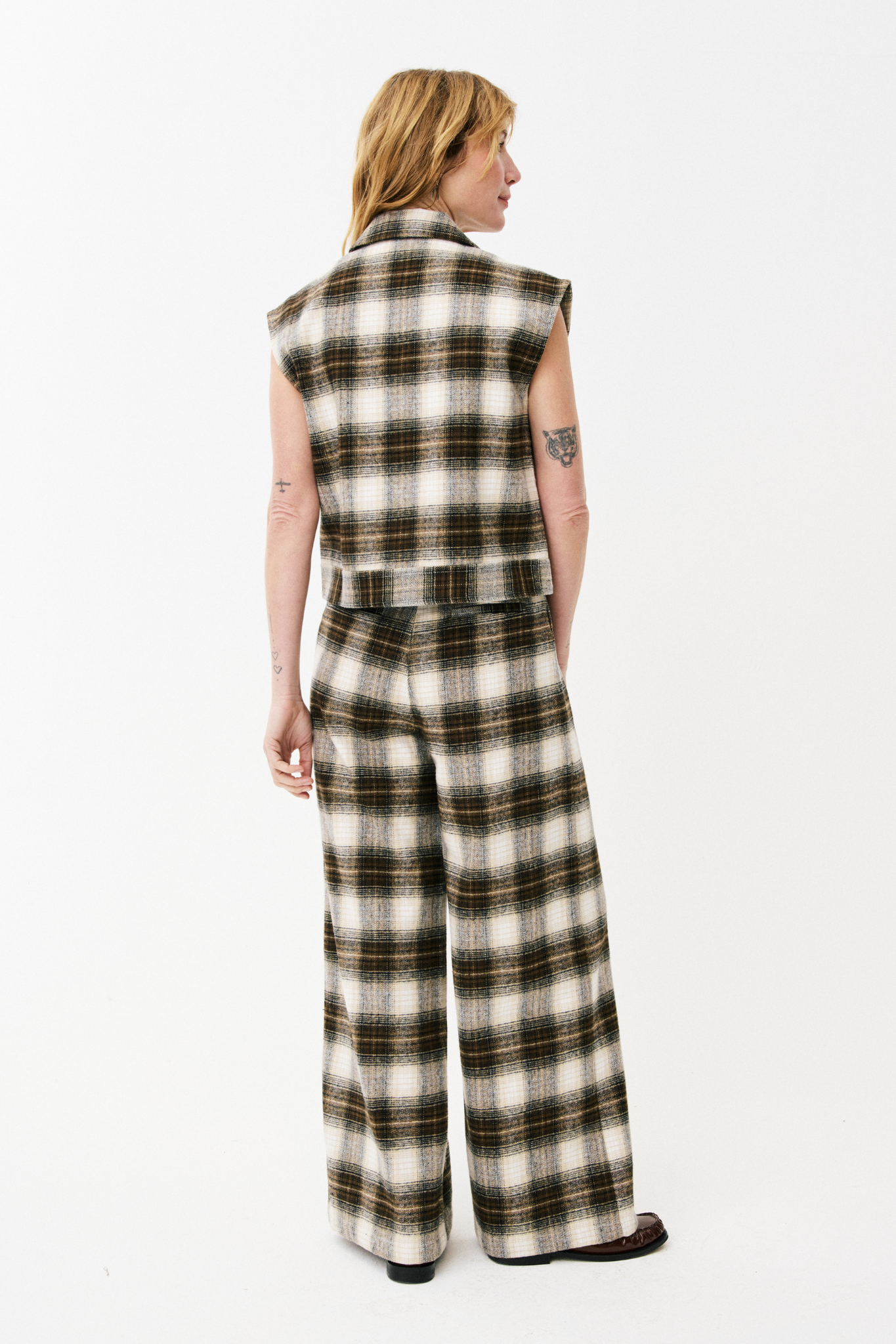 CYRIENNE GILET - ICE BROWN