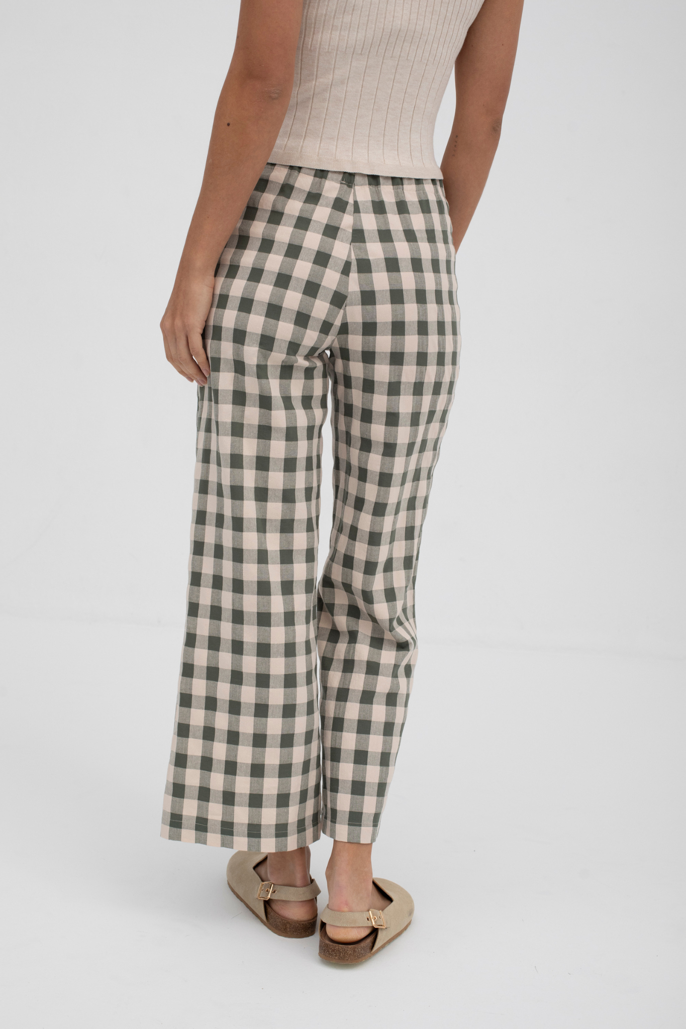 MALASANA PANTS - DARK GREEN