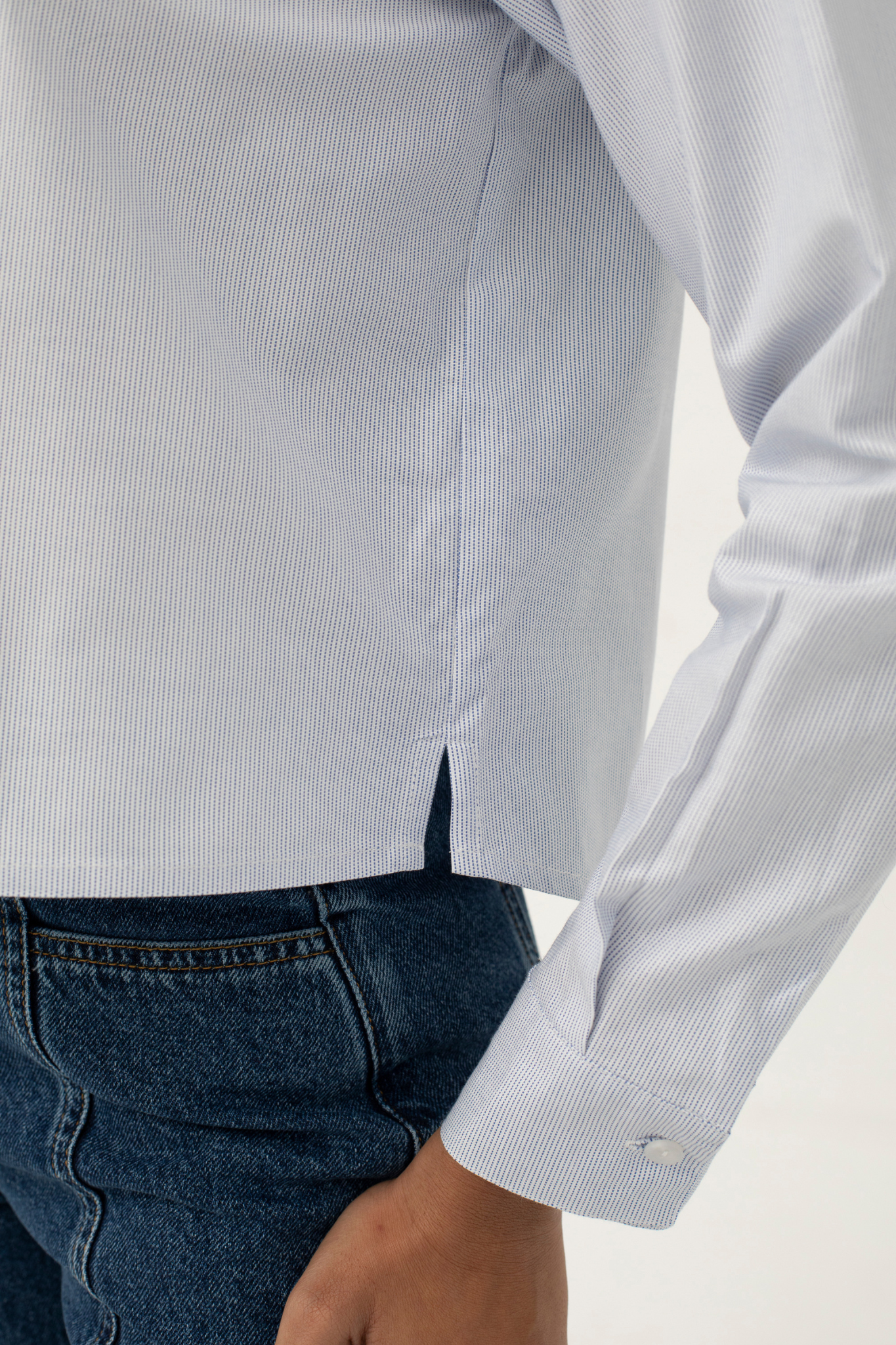 GARBATELLA SHIRT - BLUE STRIPE