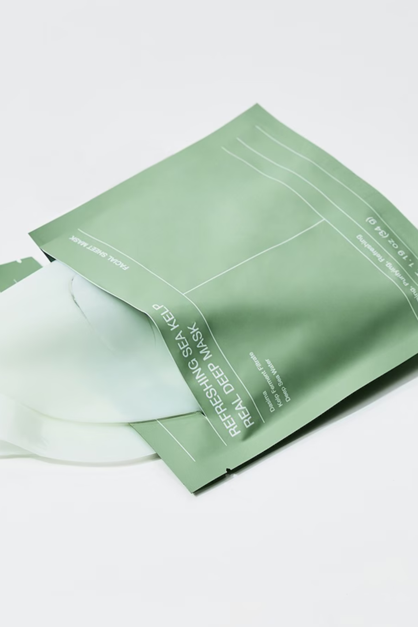 REFRESHING SEA KELP REAL DEEP MASK ( 4 SHEETS )