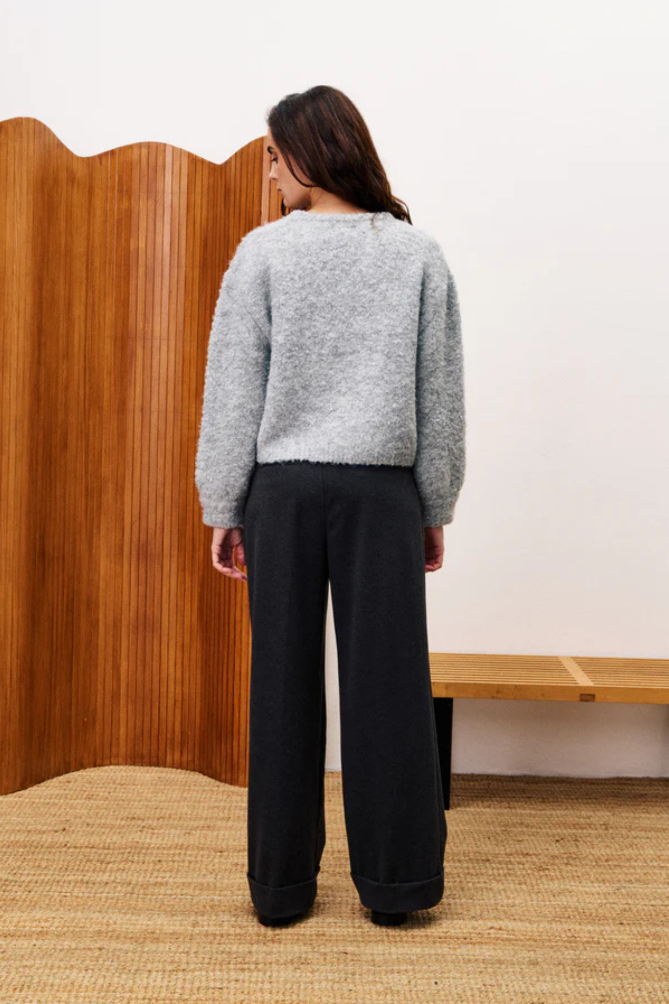 CAMELIA PULLOVER - GREY