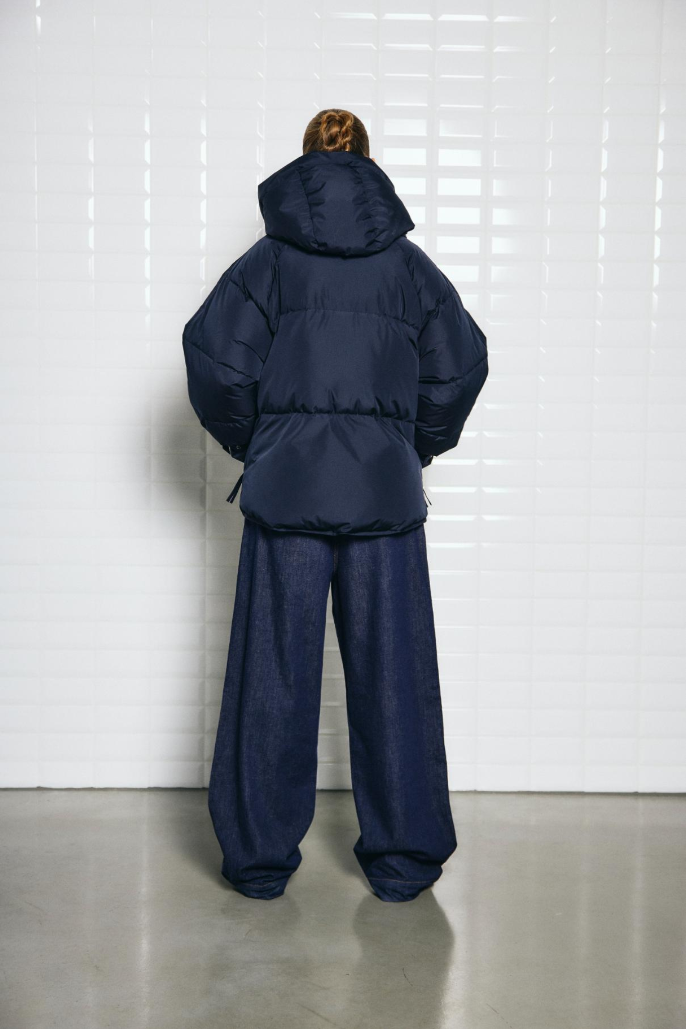 KYLIE REAL DOWN JACKET - MID NIGHT BLUE