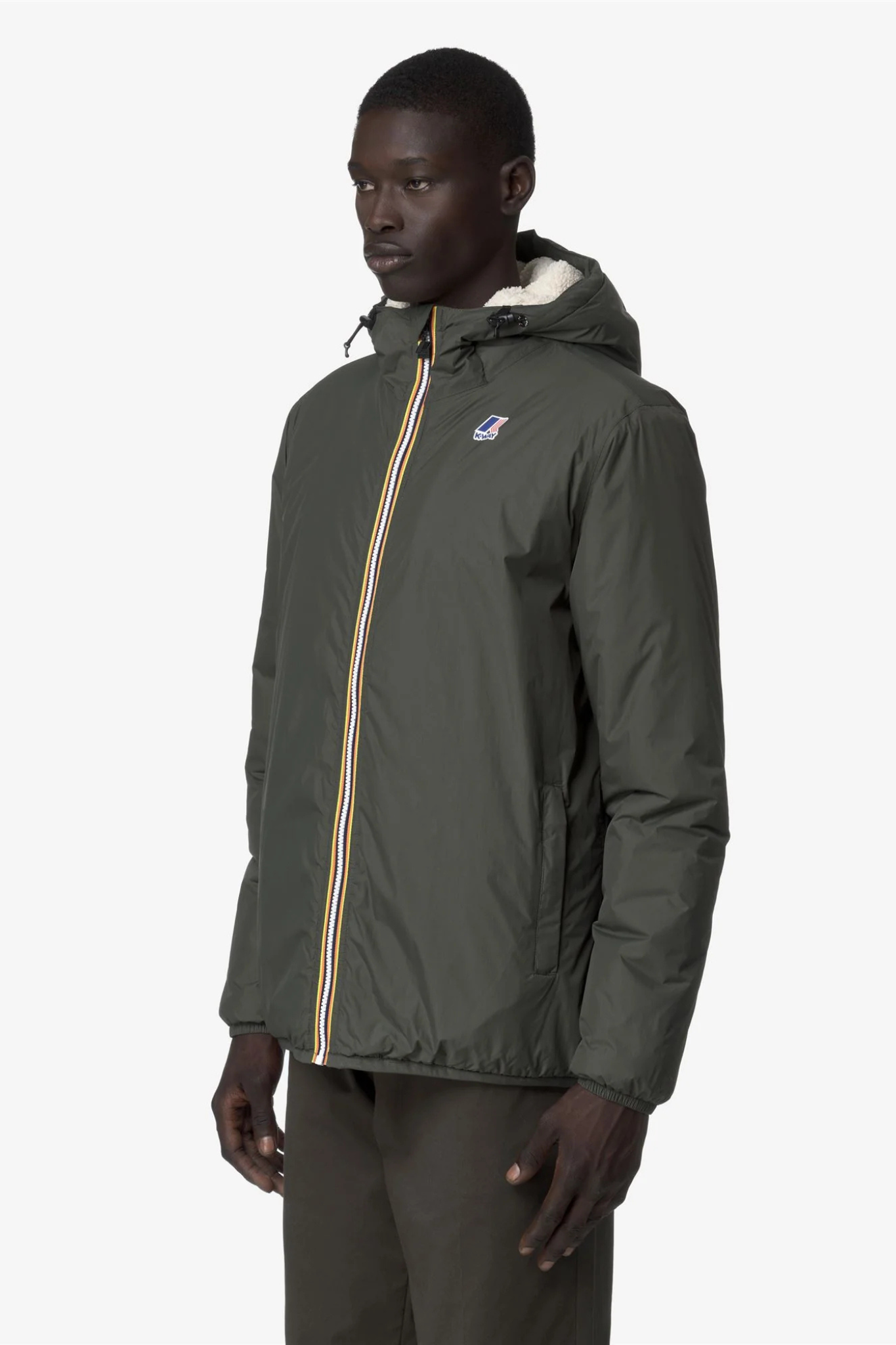 LE VRAI 4.0 CLAUDE ORSETTO JACKET - GREEN BLACKISH