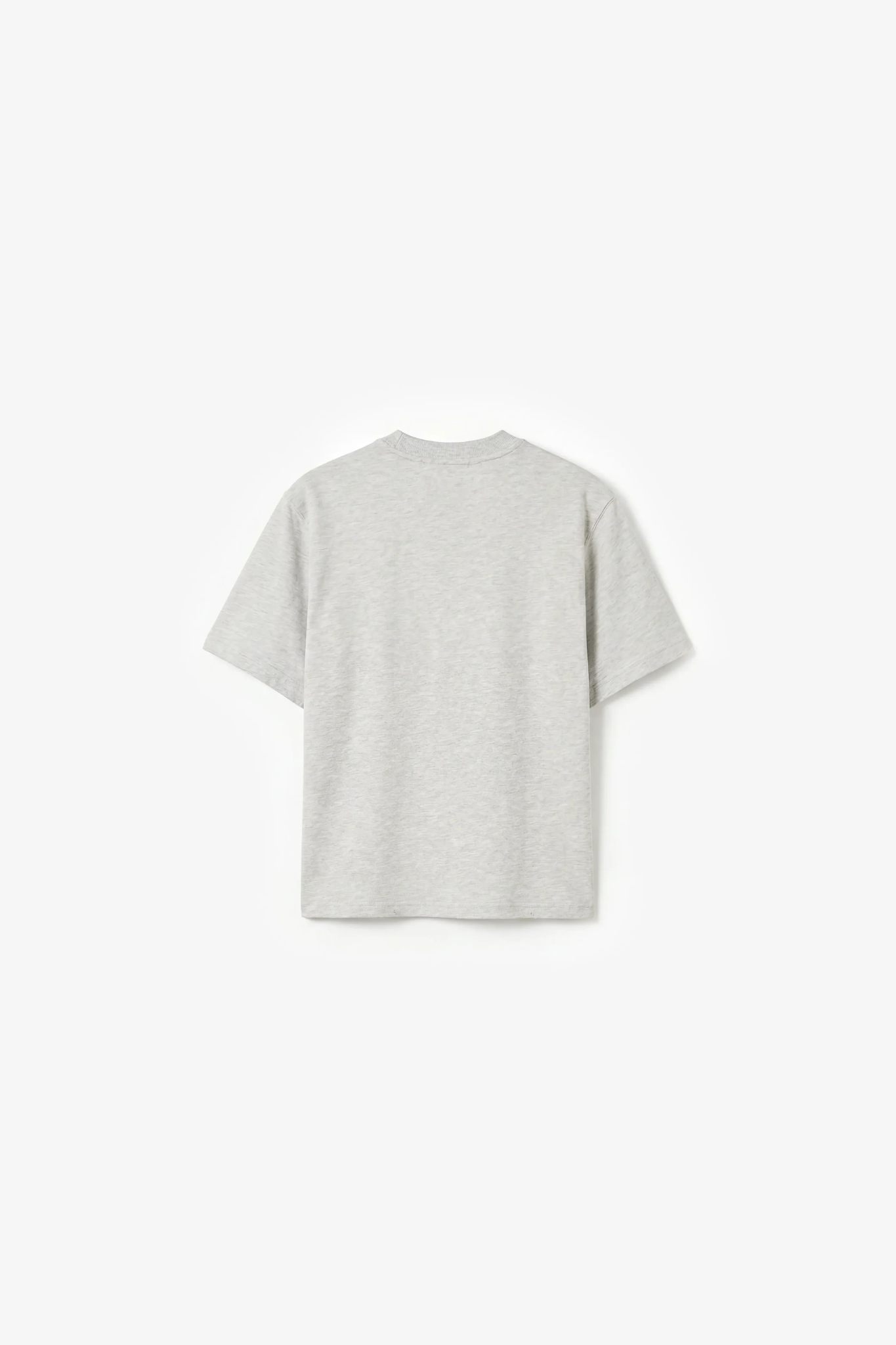 LEMON OUTLINE T-SHIRT - GREY MELANGE