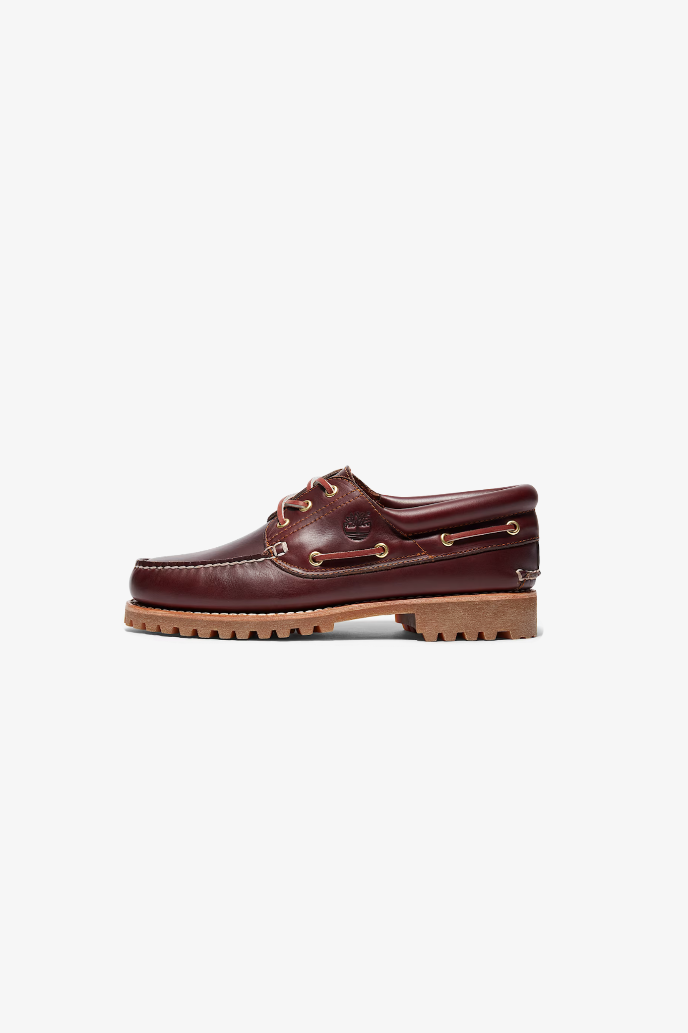 BOAT SHOES - BURGUNDY