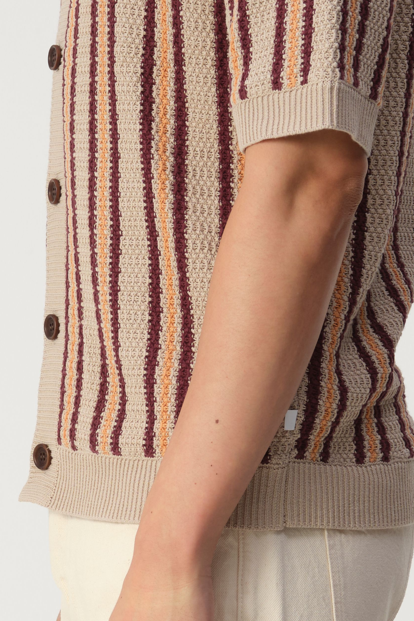 DAAN SHORT SLEEVES POLO - TAUPE