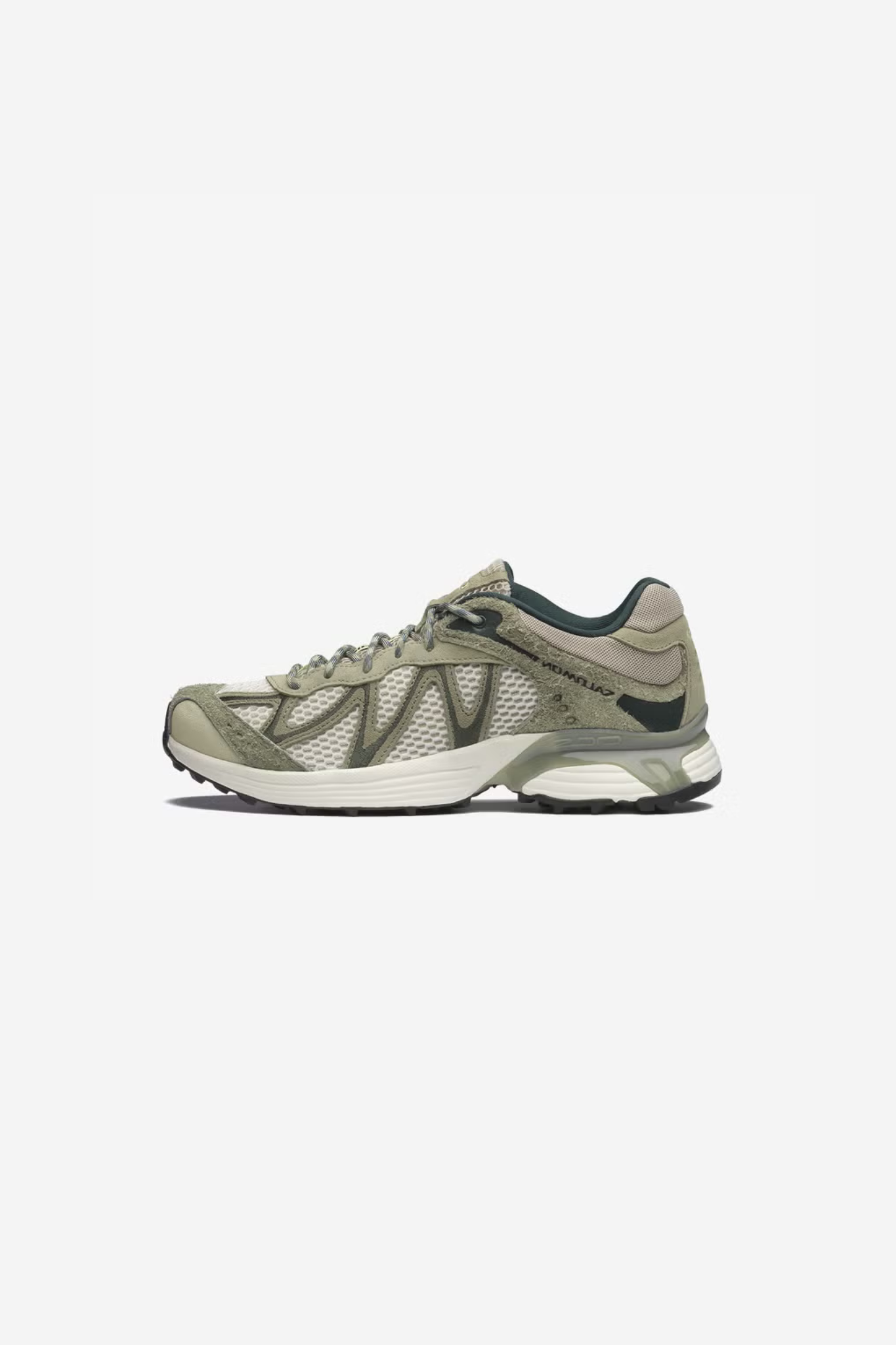XT-WHISPER EMBROIDERY SNEAKERS MEN - DEEP LICHEN GREEN/EUCALYPTUS/BUTTERFLY