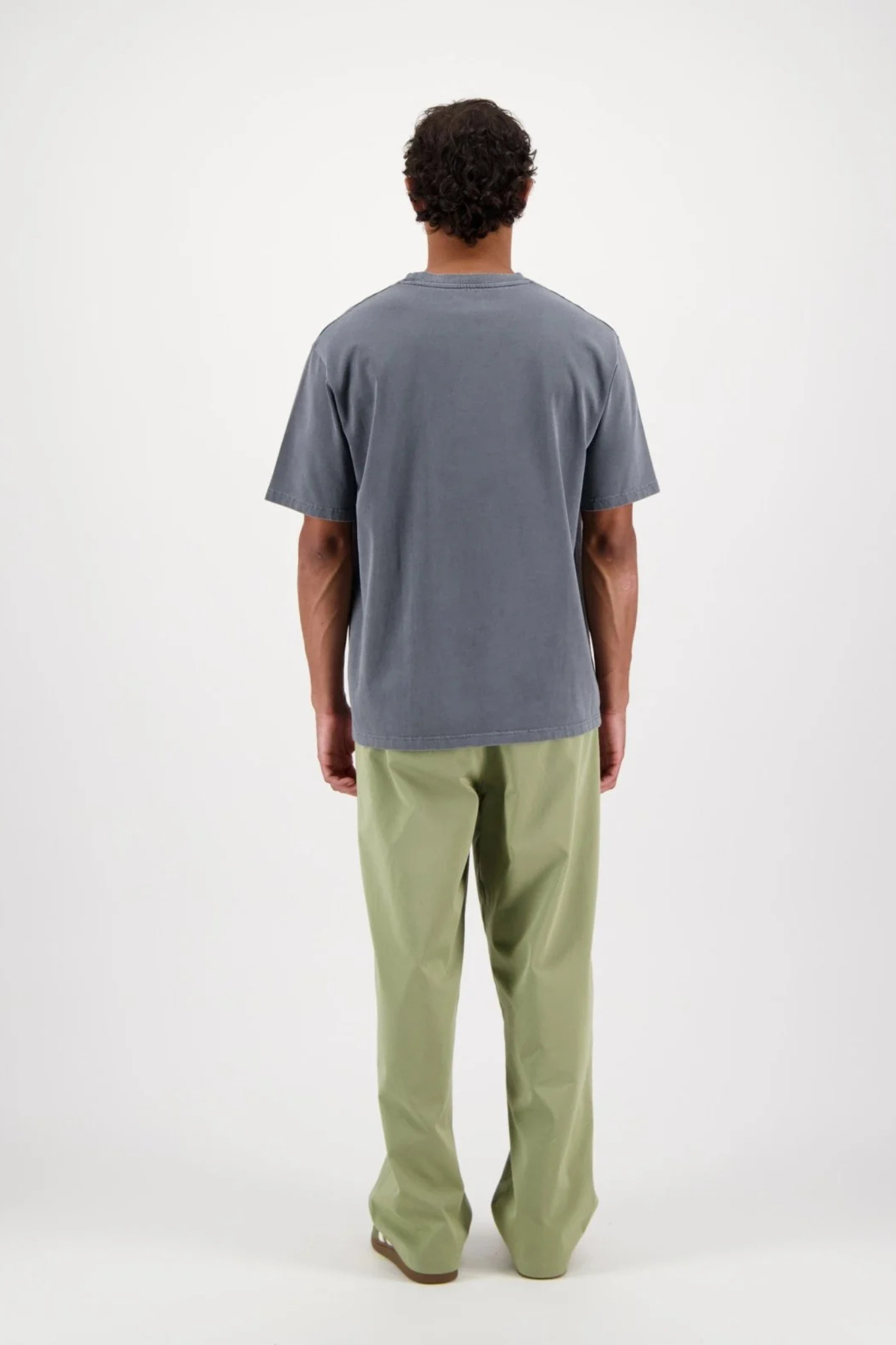 STONEWASHED T-SHIRT - WASHED BLACK