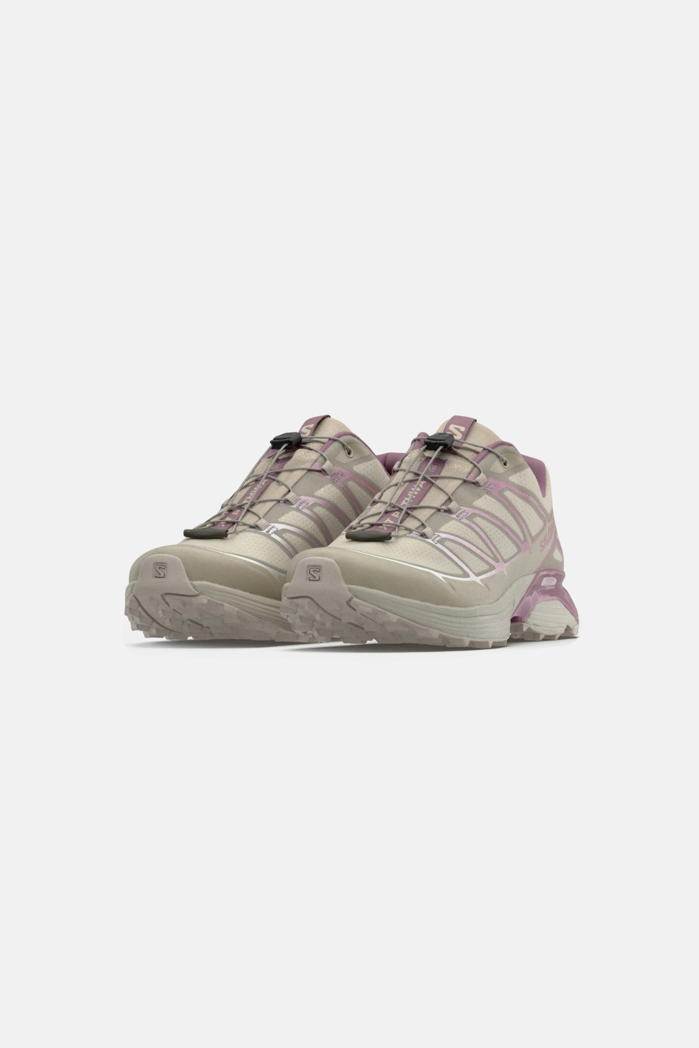 XT-6 PATHWAY 2 SNEAKERS WOMEN - SILVER CLOUD/DUSKY ORCHID/FTW SILVER