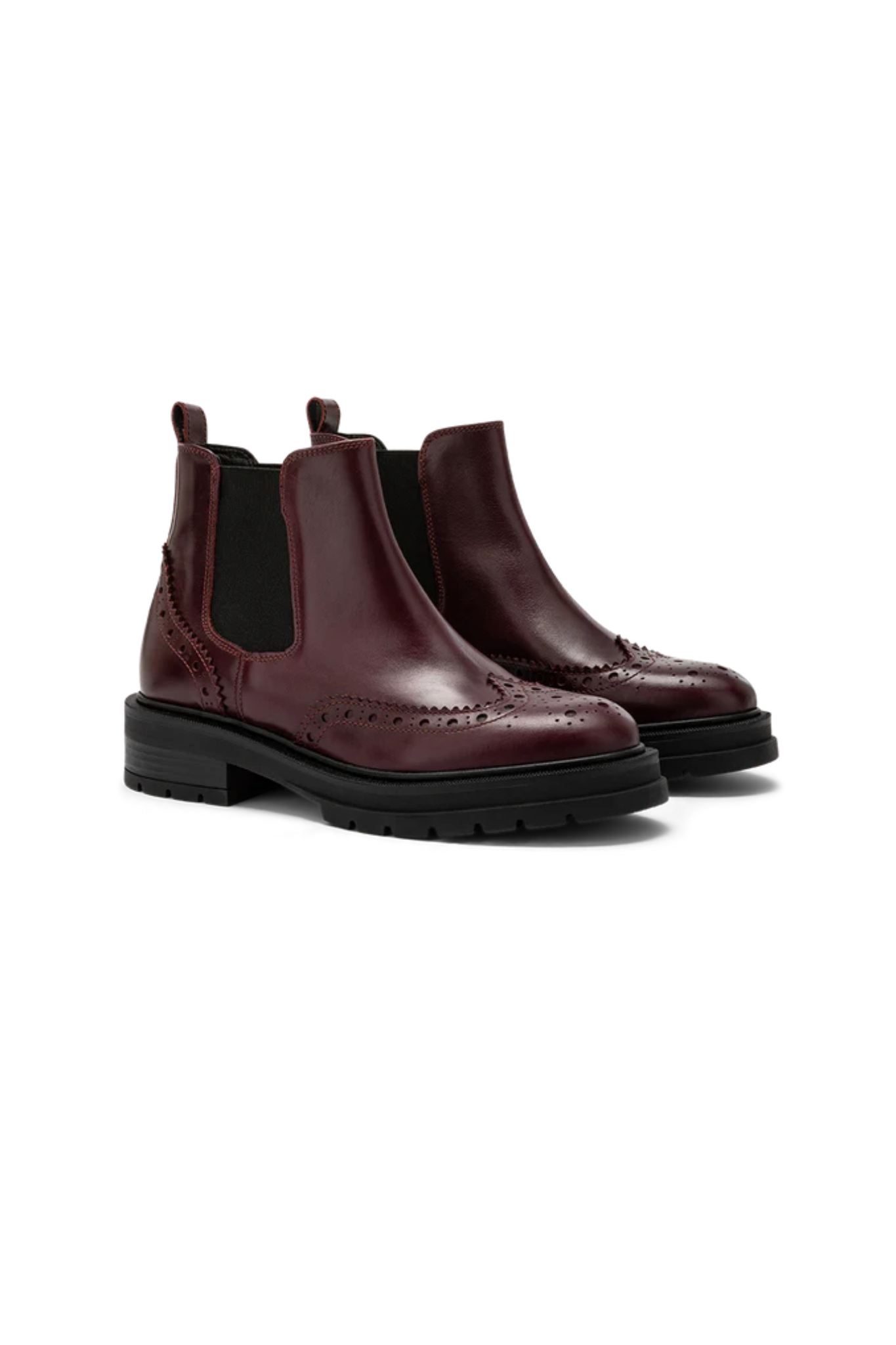 PATTY BEAT SIERRA BOOTS - BURGUNDY