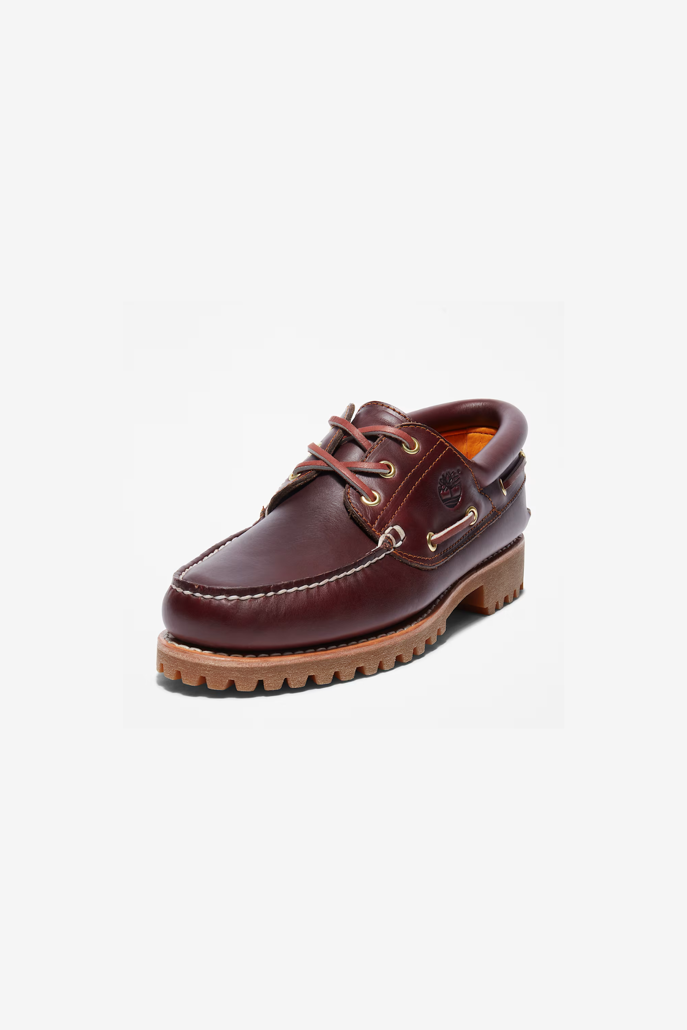 BOAT SHOES - BURGUNDY