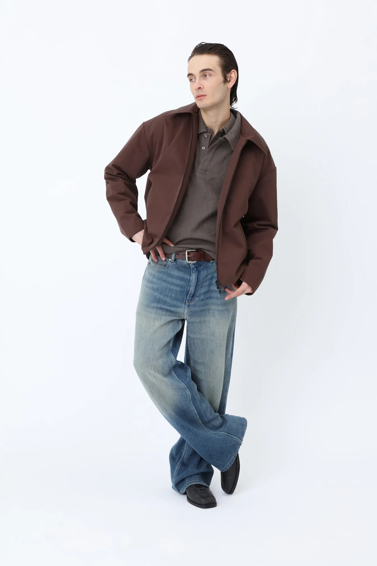 PAXTON POLO - MAJOR BROWN