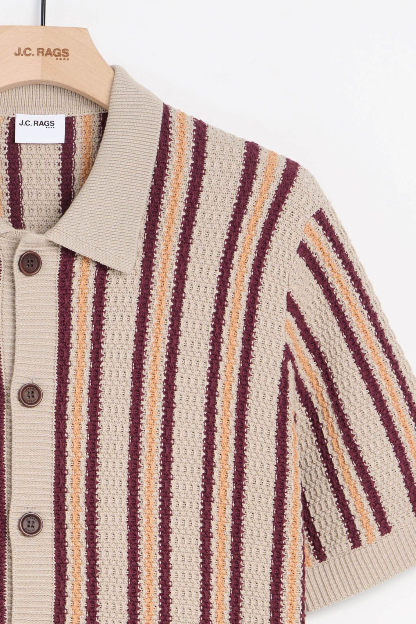 DAAN SHORT SLEEVES POLO - TAUPE