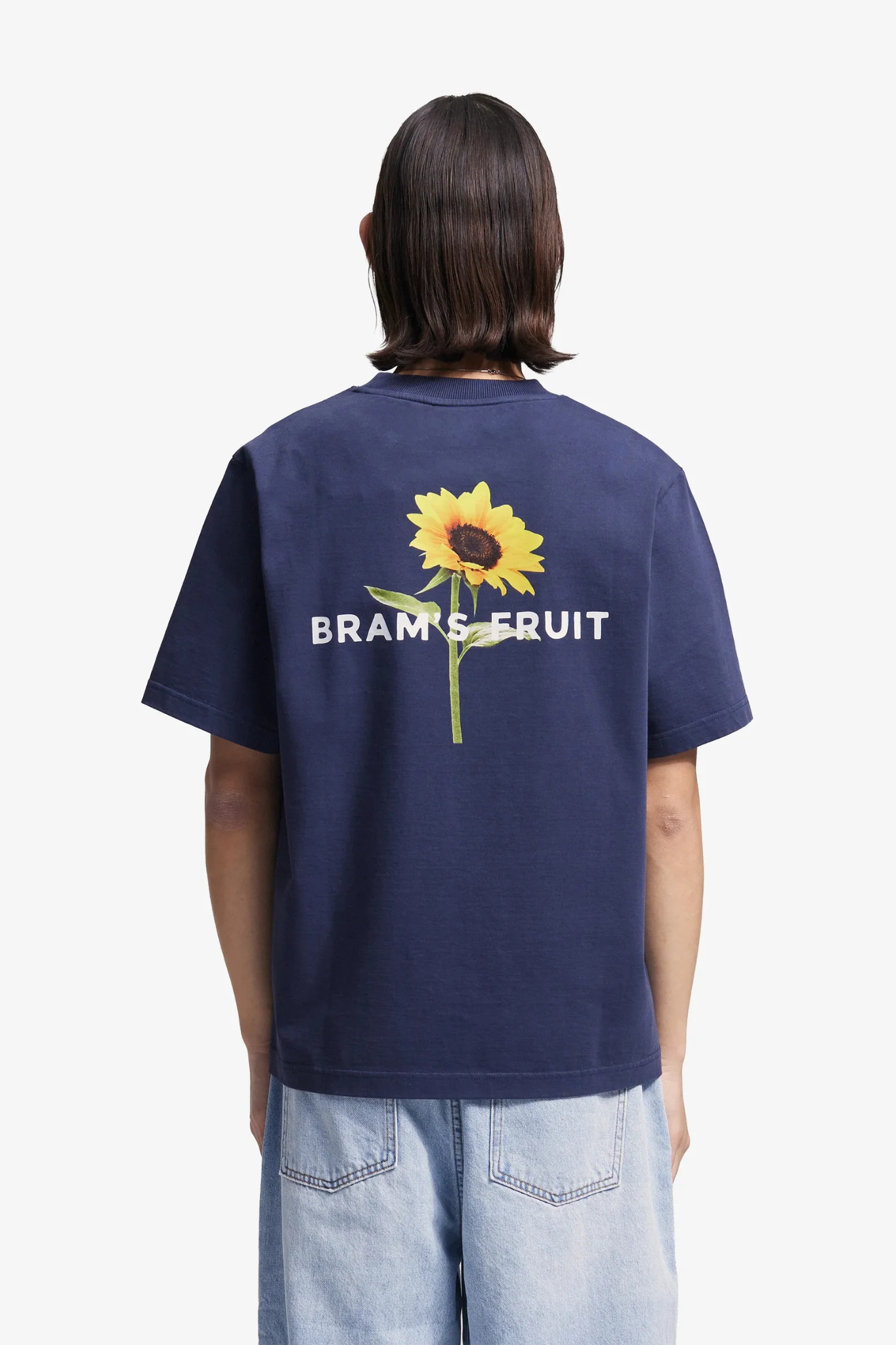 SUNFLOWER T-SHIRT - MIDNIGHT BLUE