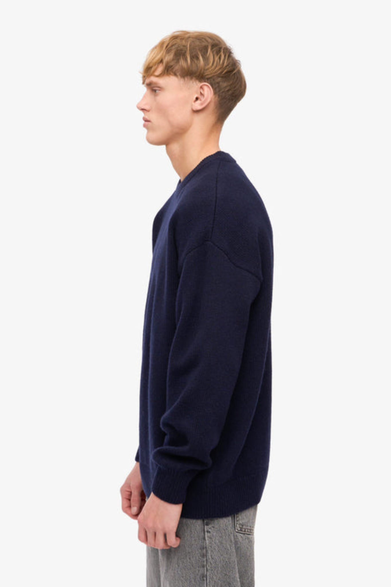 MERINO WOOL TURTLENECK WOMEN - NAVY BLUE