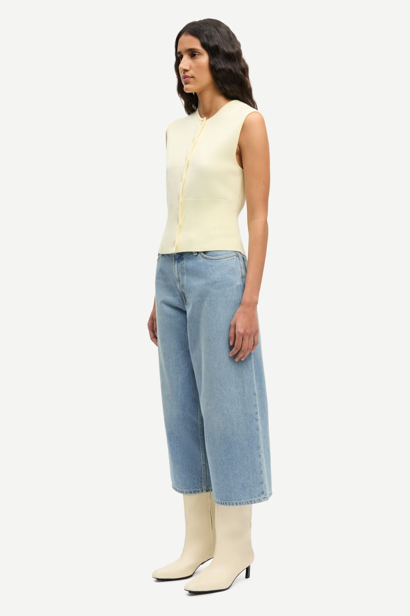 ANNE TOP - ETHEREAL GREEN