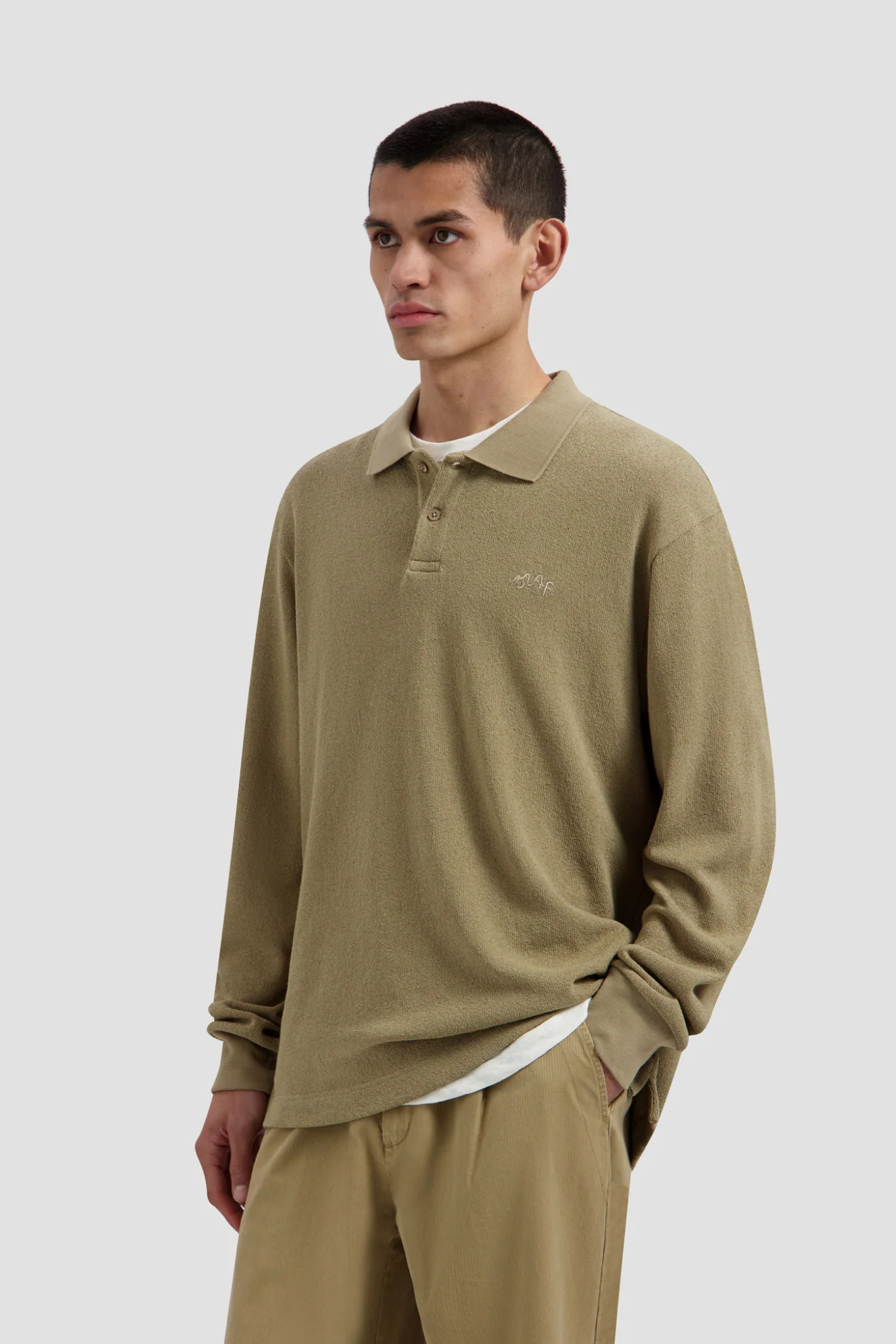 SIGNATURE PIQUE LS POLO - TREE HOUSE
