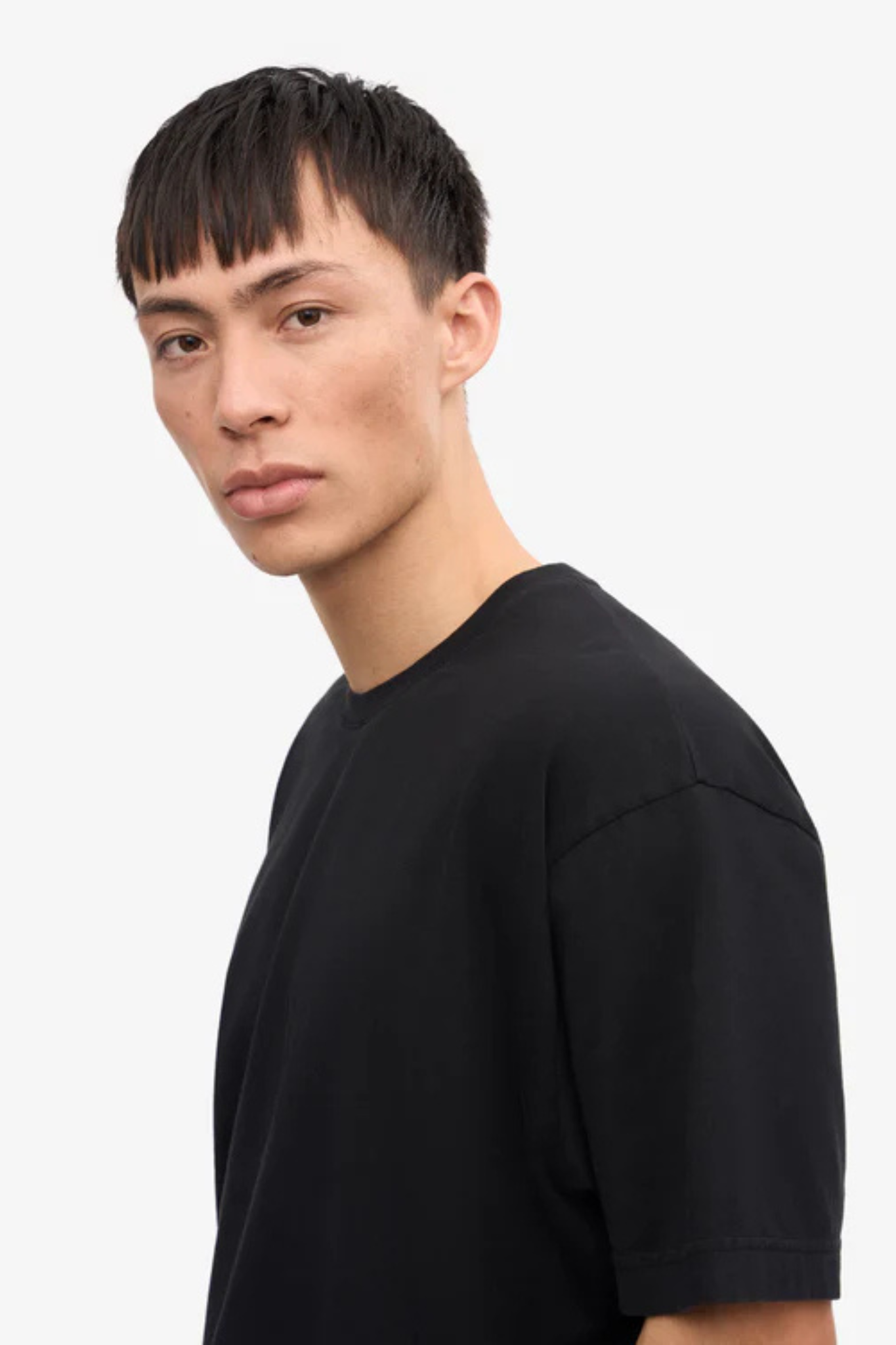 OVERSIZED ORGANIC T-SHIRT - DEEP BLACK
