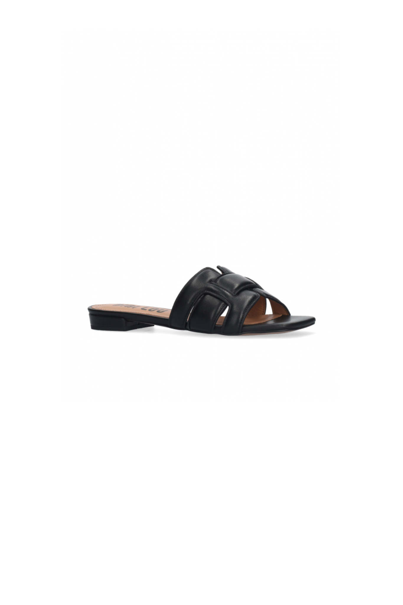 HOLLY FLAT SANDALS - BLACK