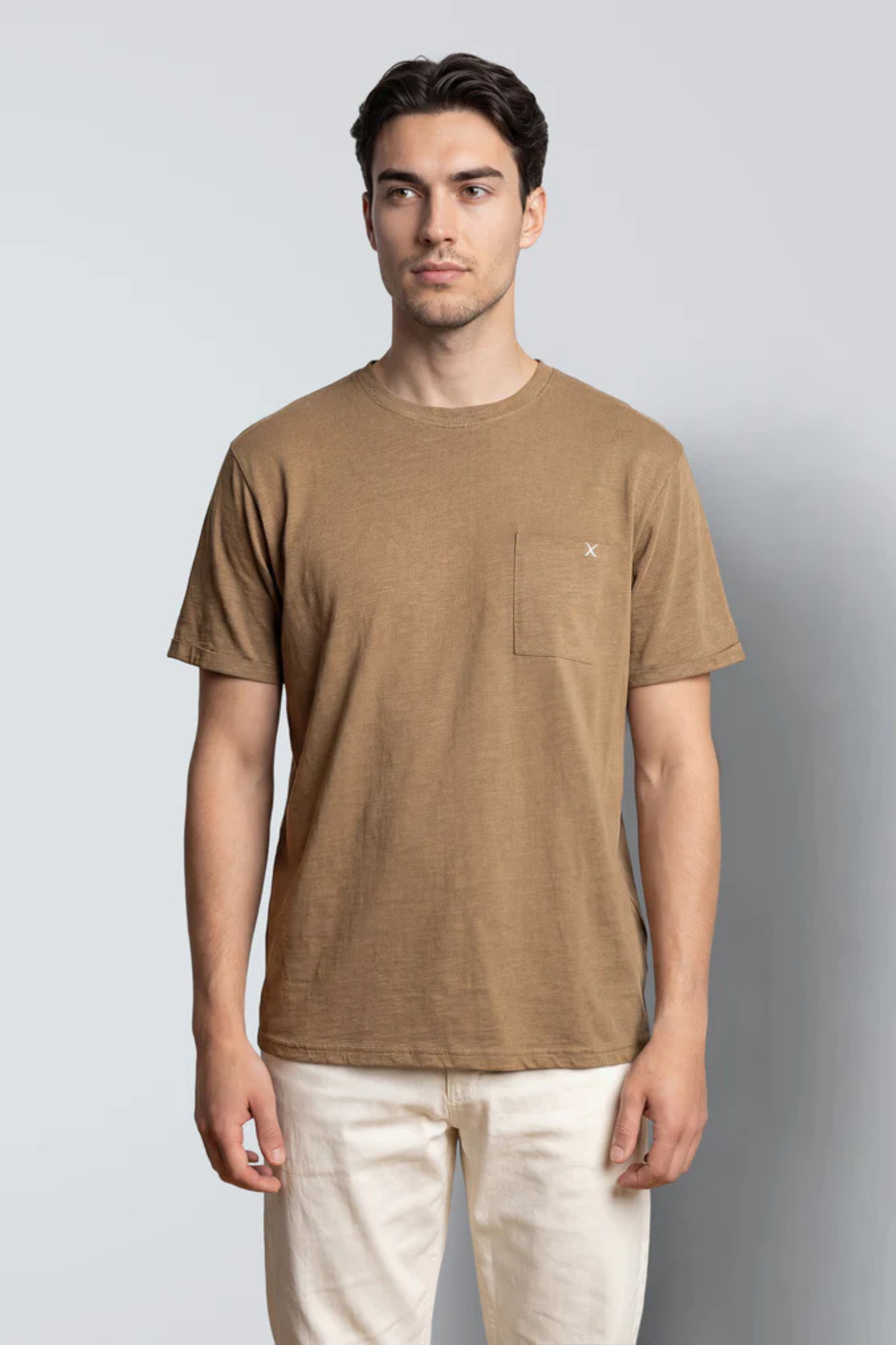 KOLDING ORGANIC T-SHIRT - SHITAKE