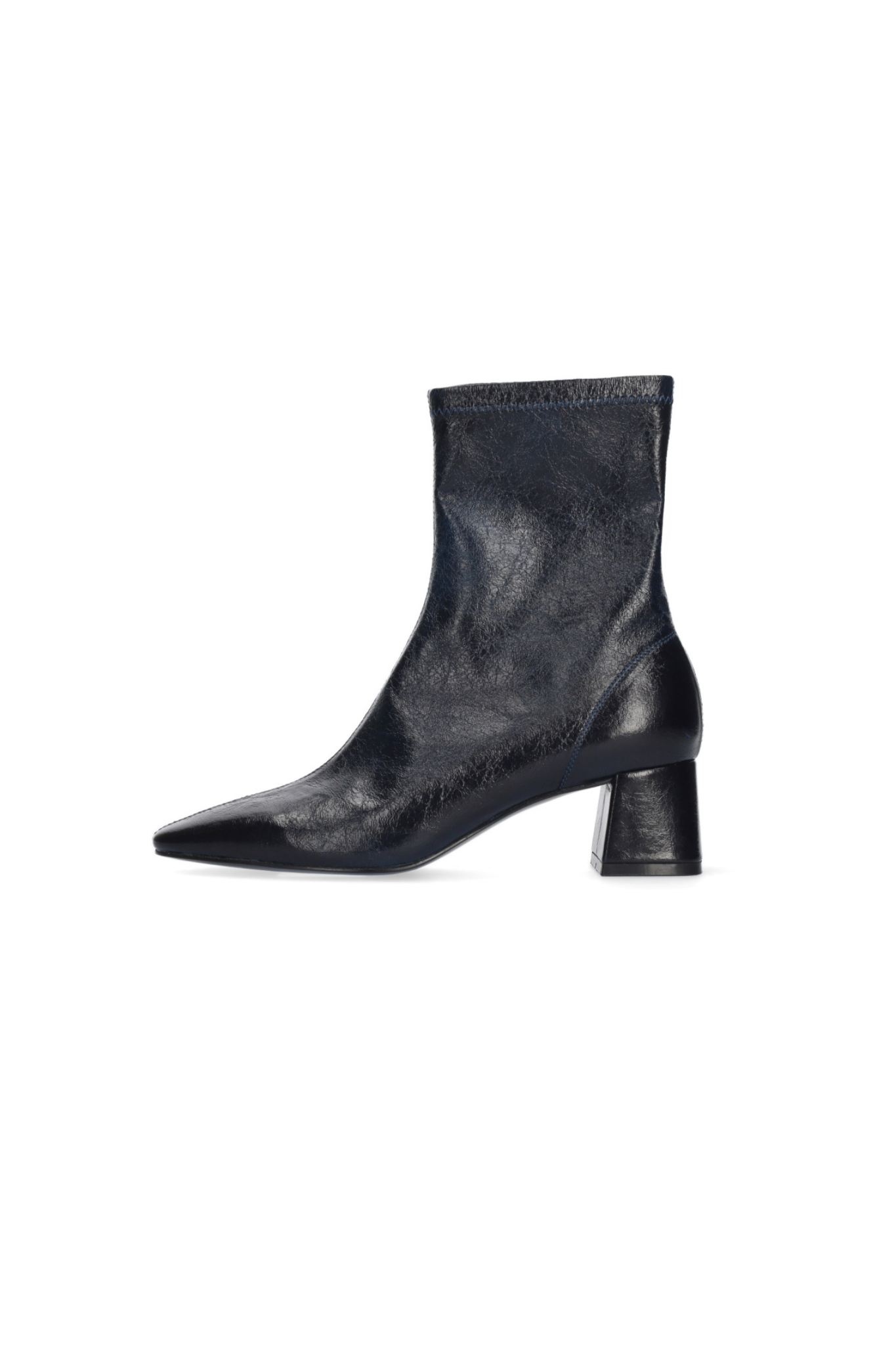 EDNA BOOTS - NAVY BLUE