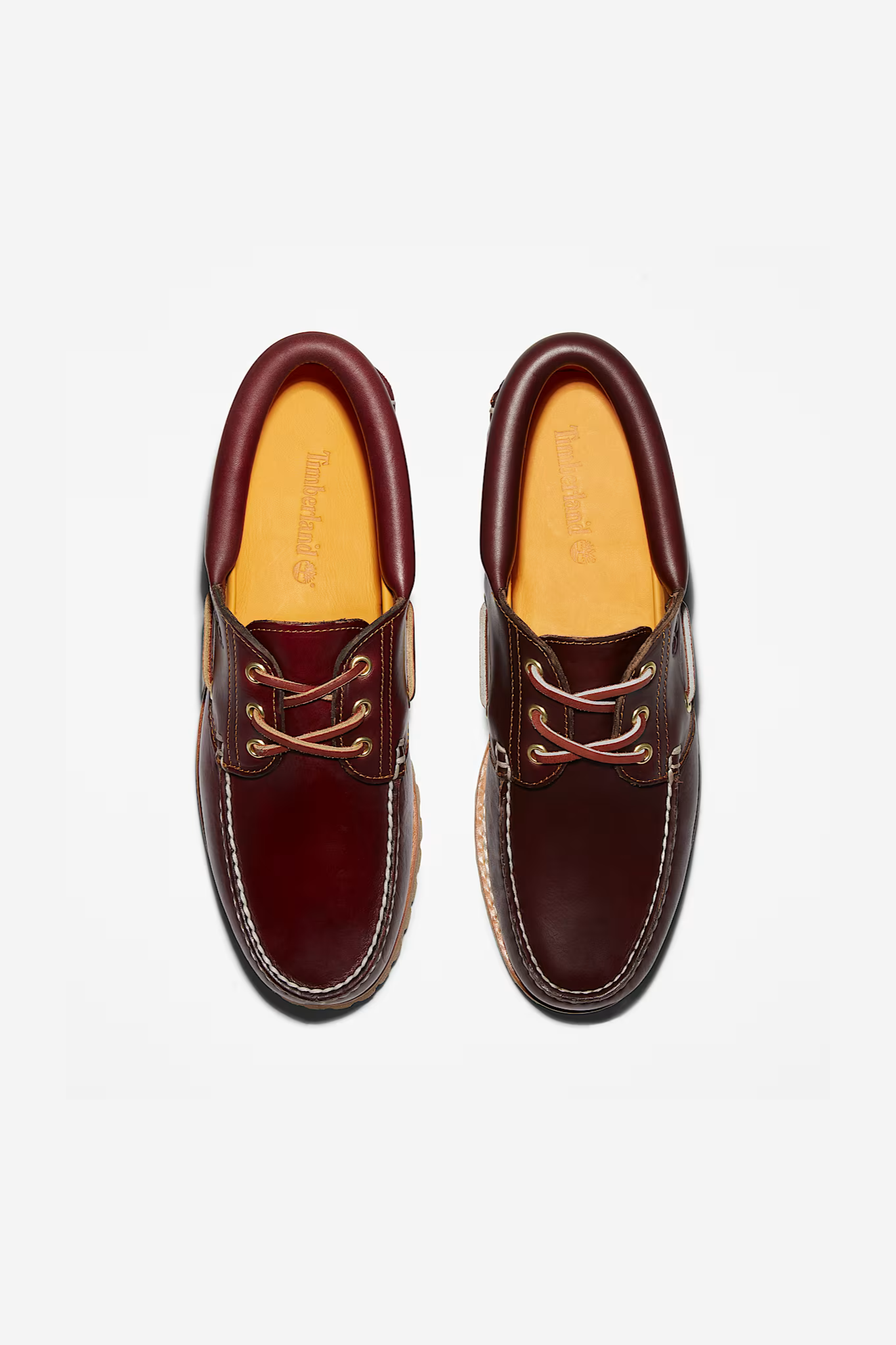 BOAT SHOES - BURGUNDY