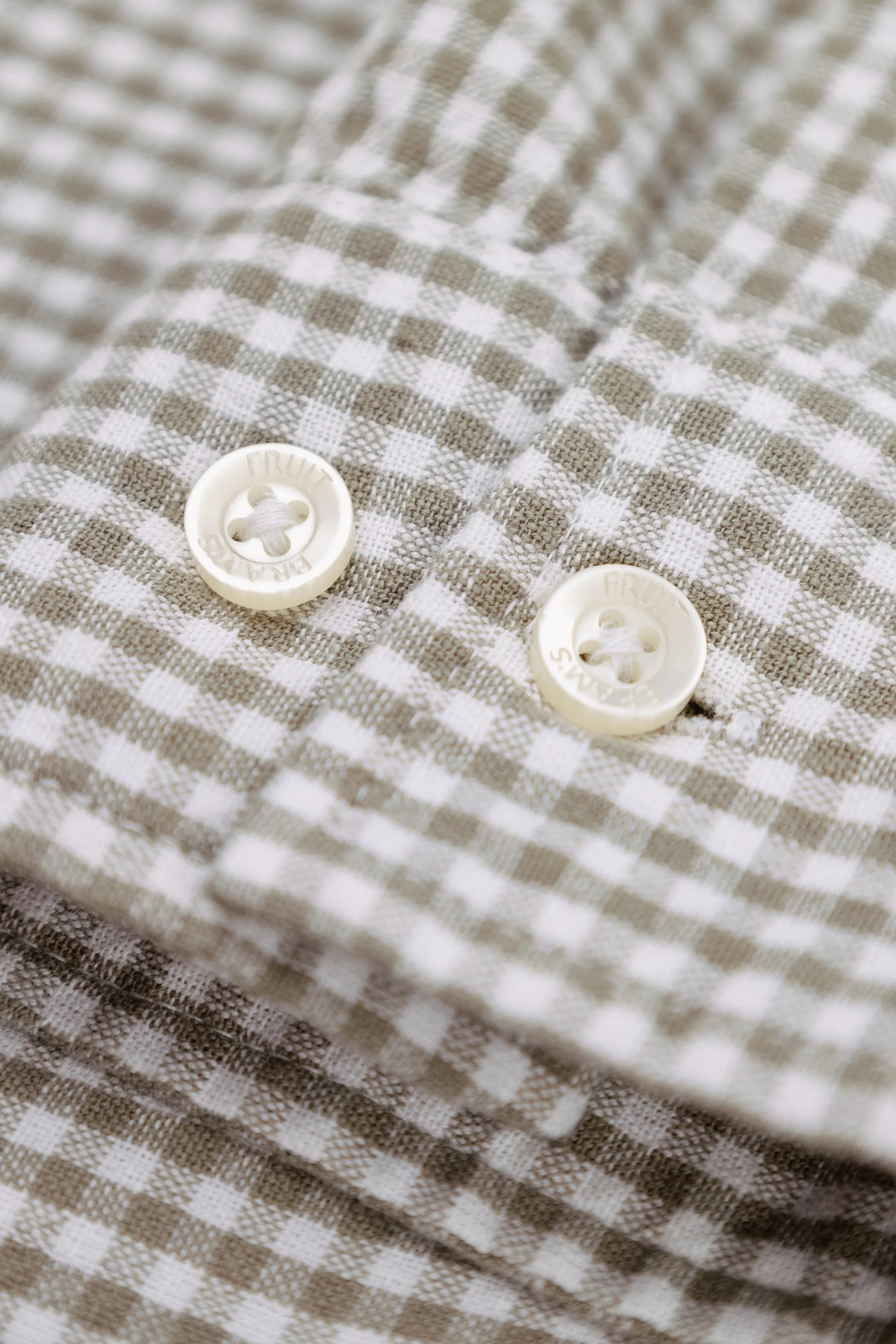 DISTRESSED FARMER'S LS SHIRT - OLIVE GREEN