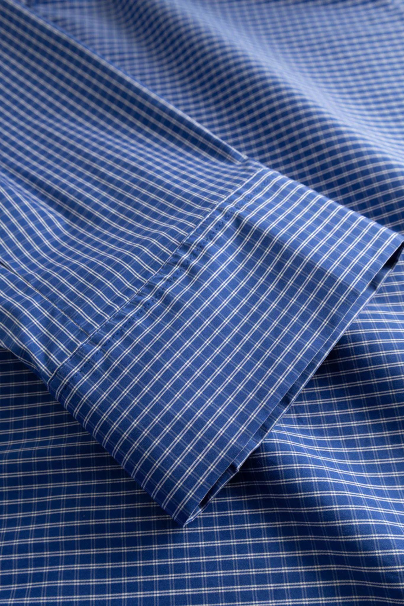 MARLON C SHIRT - DAVY BLUE CHECK