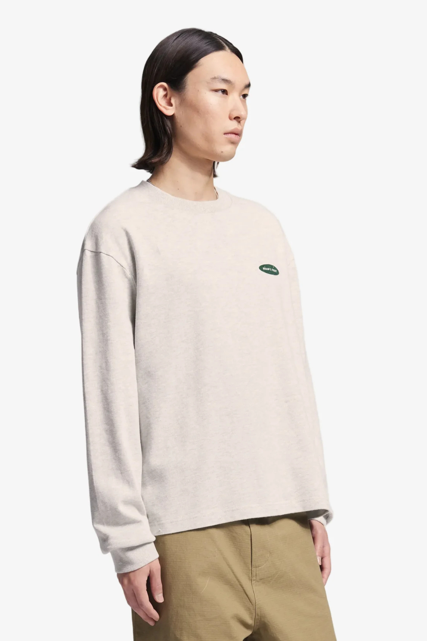 DISTRESSED F*CK OFF I'M GARDENING LONGSLEEVE - GREY MELANGE