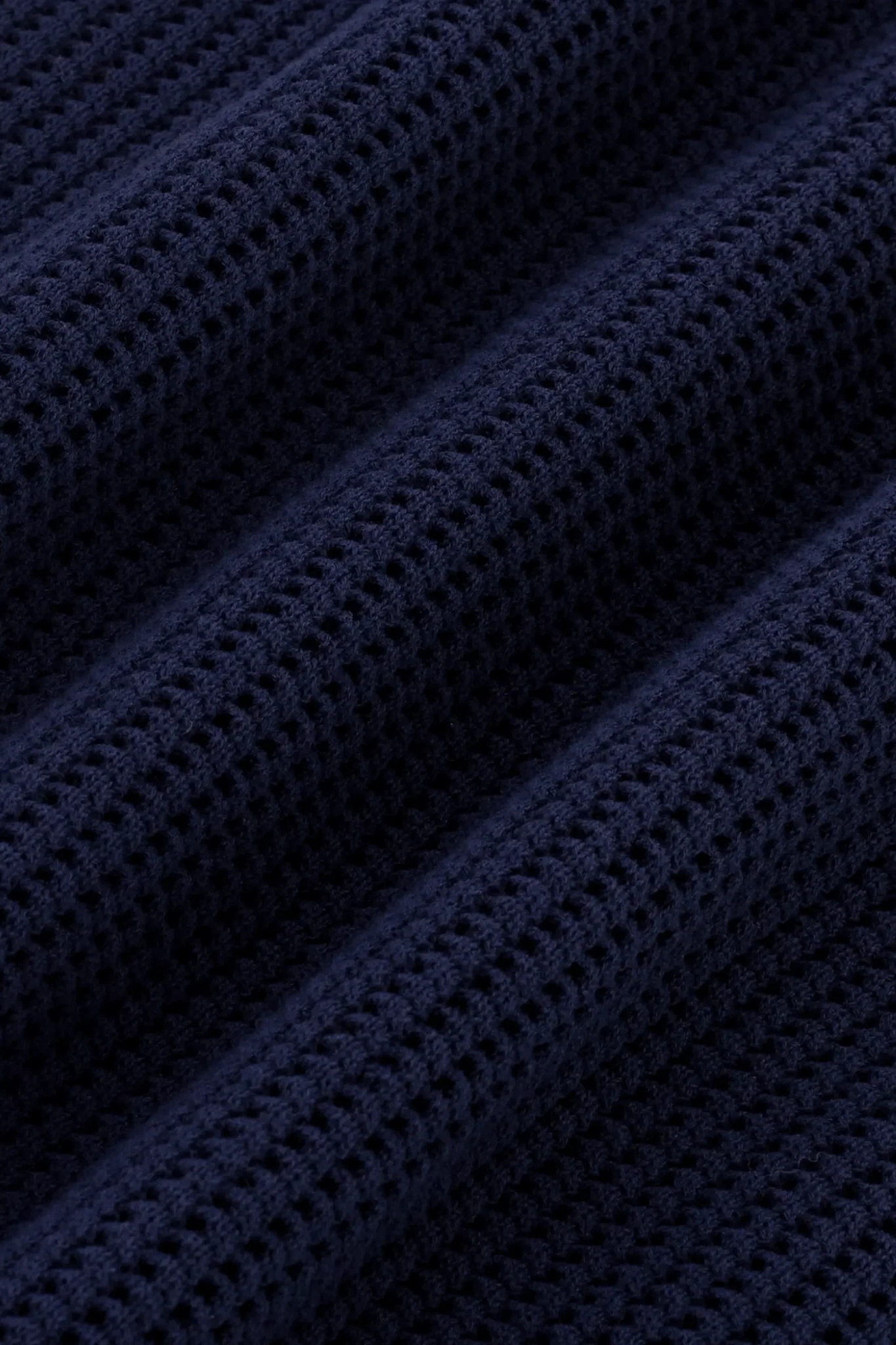 POLO MAILLE MONOGRAMME - NAVY