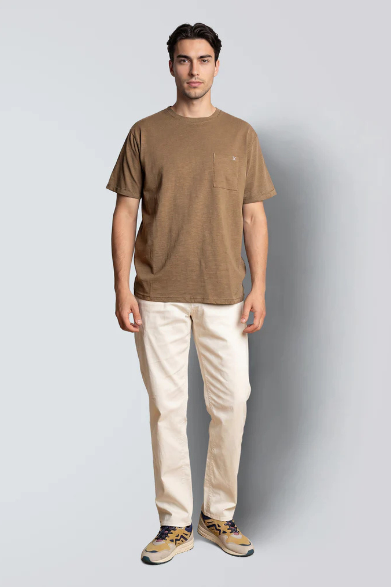 KOLDING ORGANIC T-SHIRT - SHITAKE