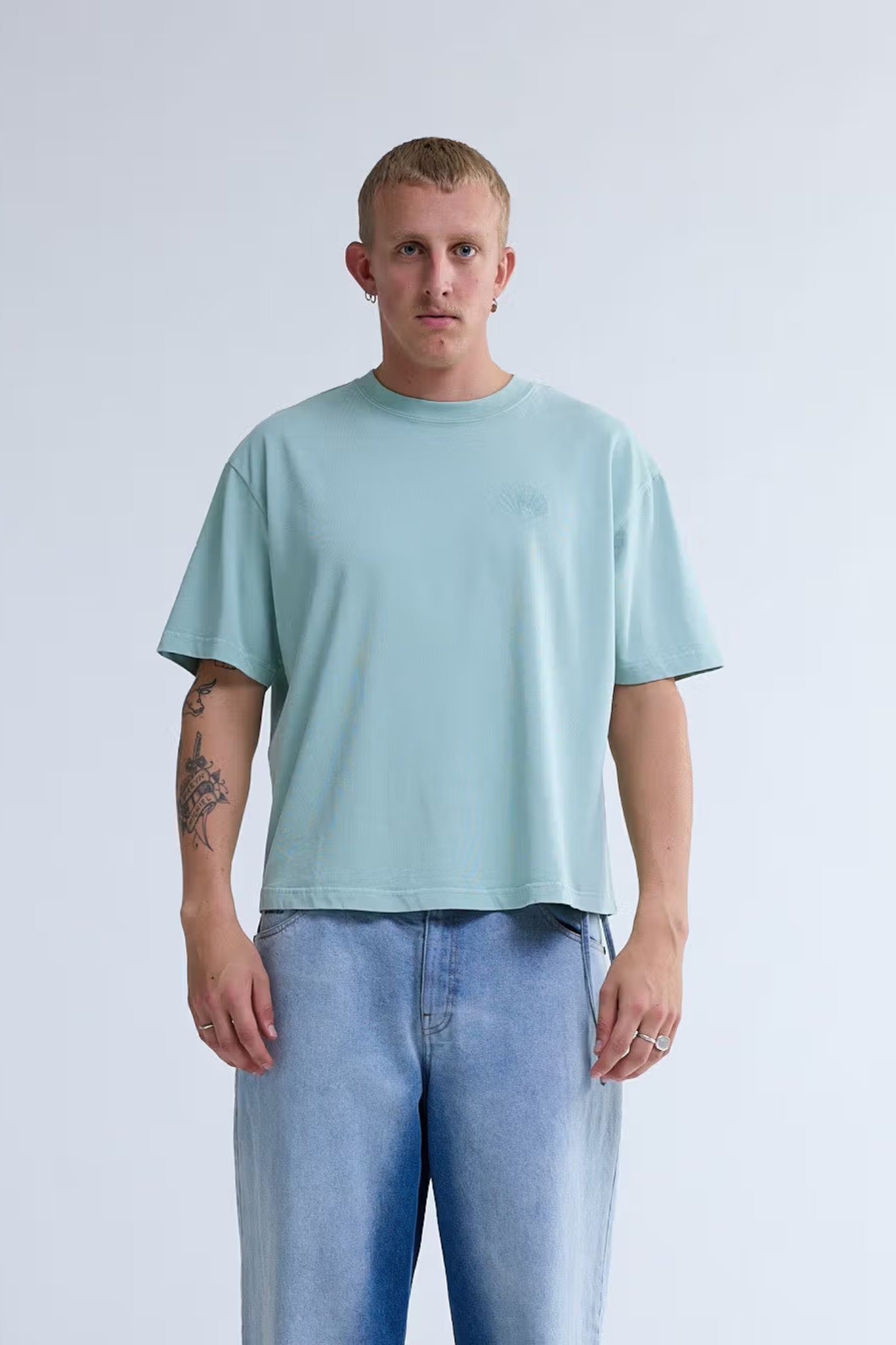 CHOP T-SHIRT - OPAL GREEN