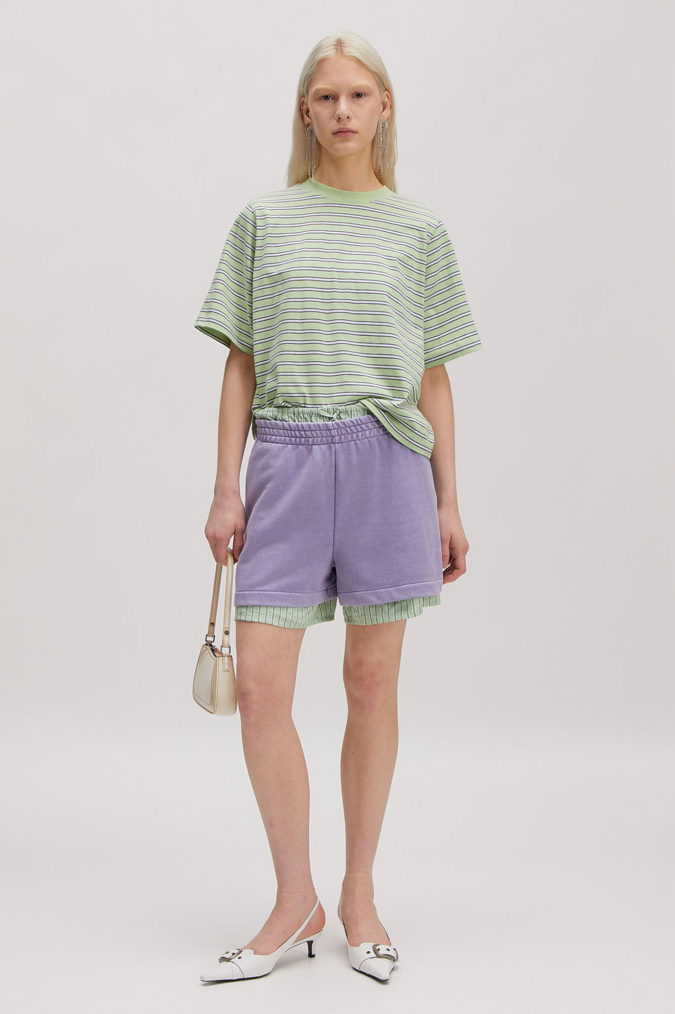 SASHA SHORTS - DAHLIA PURPLE