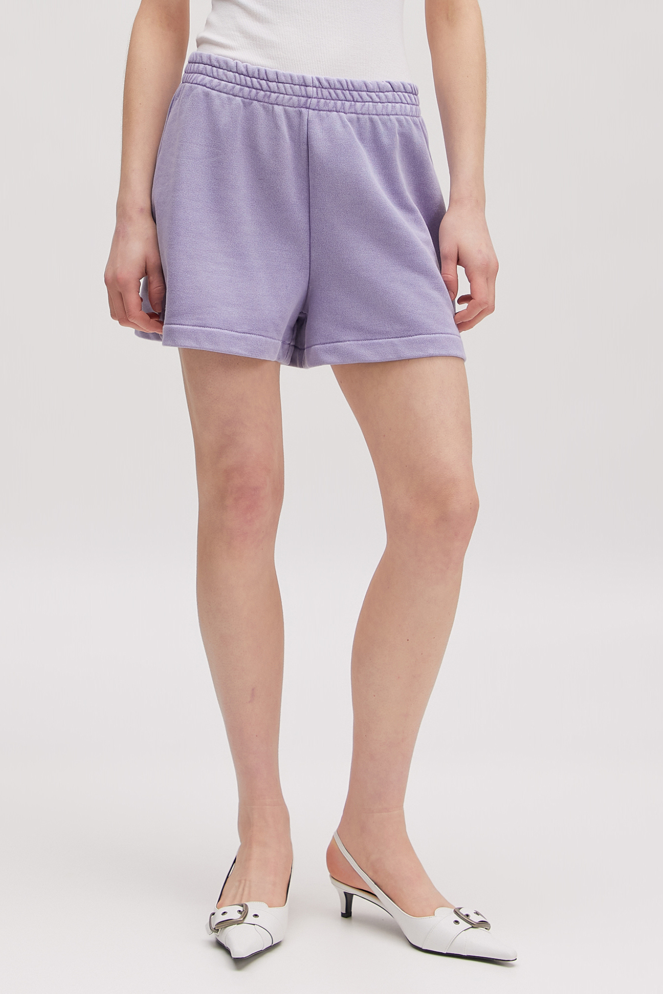 SASHA SHORTS - DAHLIA PURPLE
