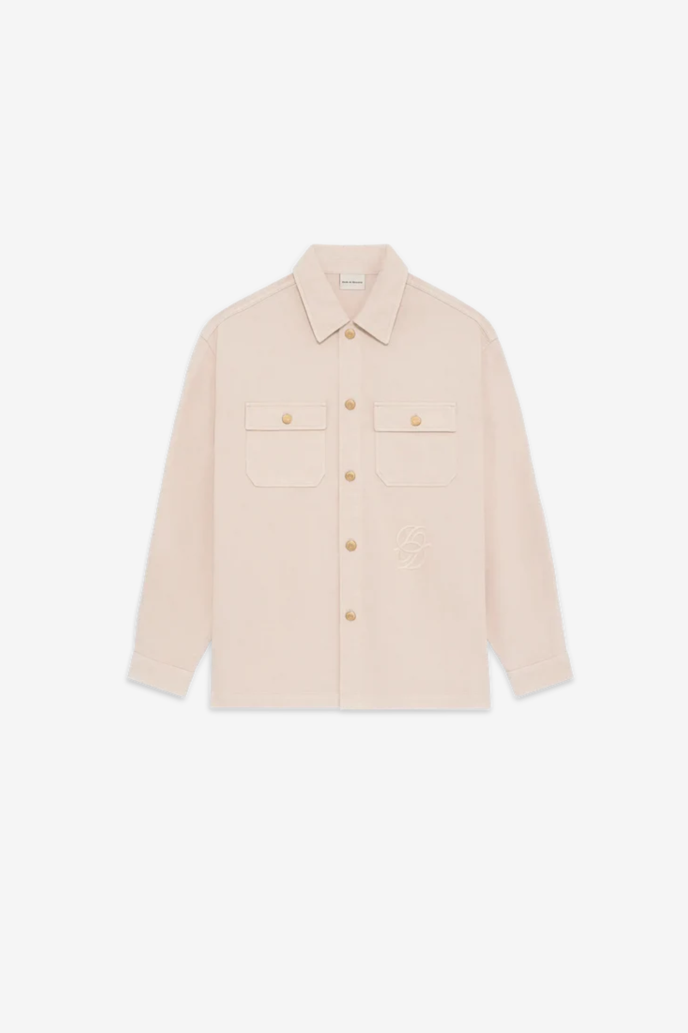 CHEMISE DENIM BEIGE - ECRU