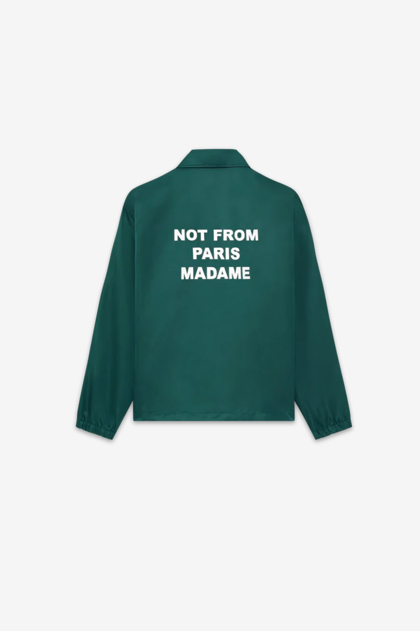 LA VESTE SLOGAN - DARK GREEN