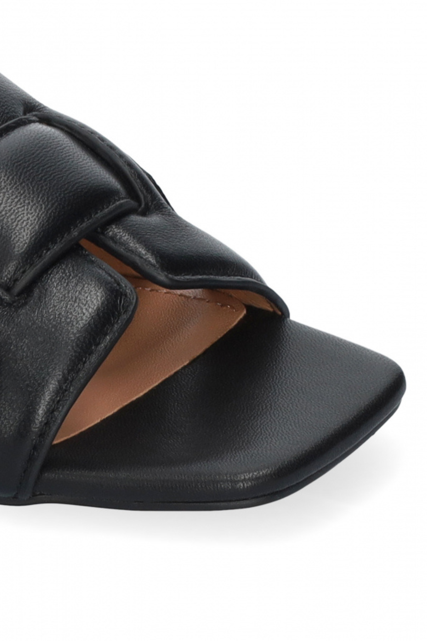 HOLLY FLAT SANDALS - BLACK