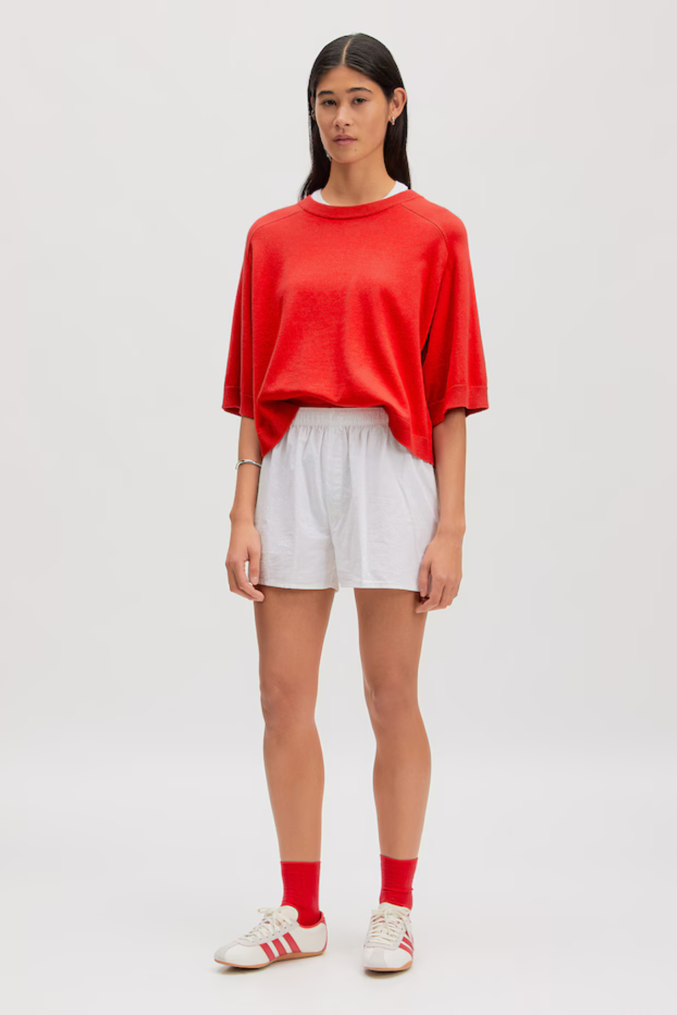 BIRLA KNIT SHIRT - FLAME SCARLET