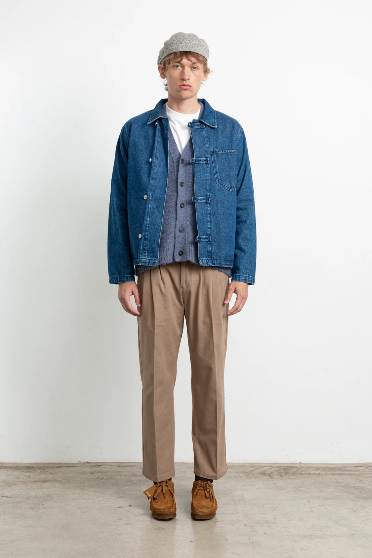 AVAIL JACKET - PLAIN STONE WASH