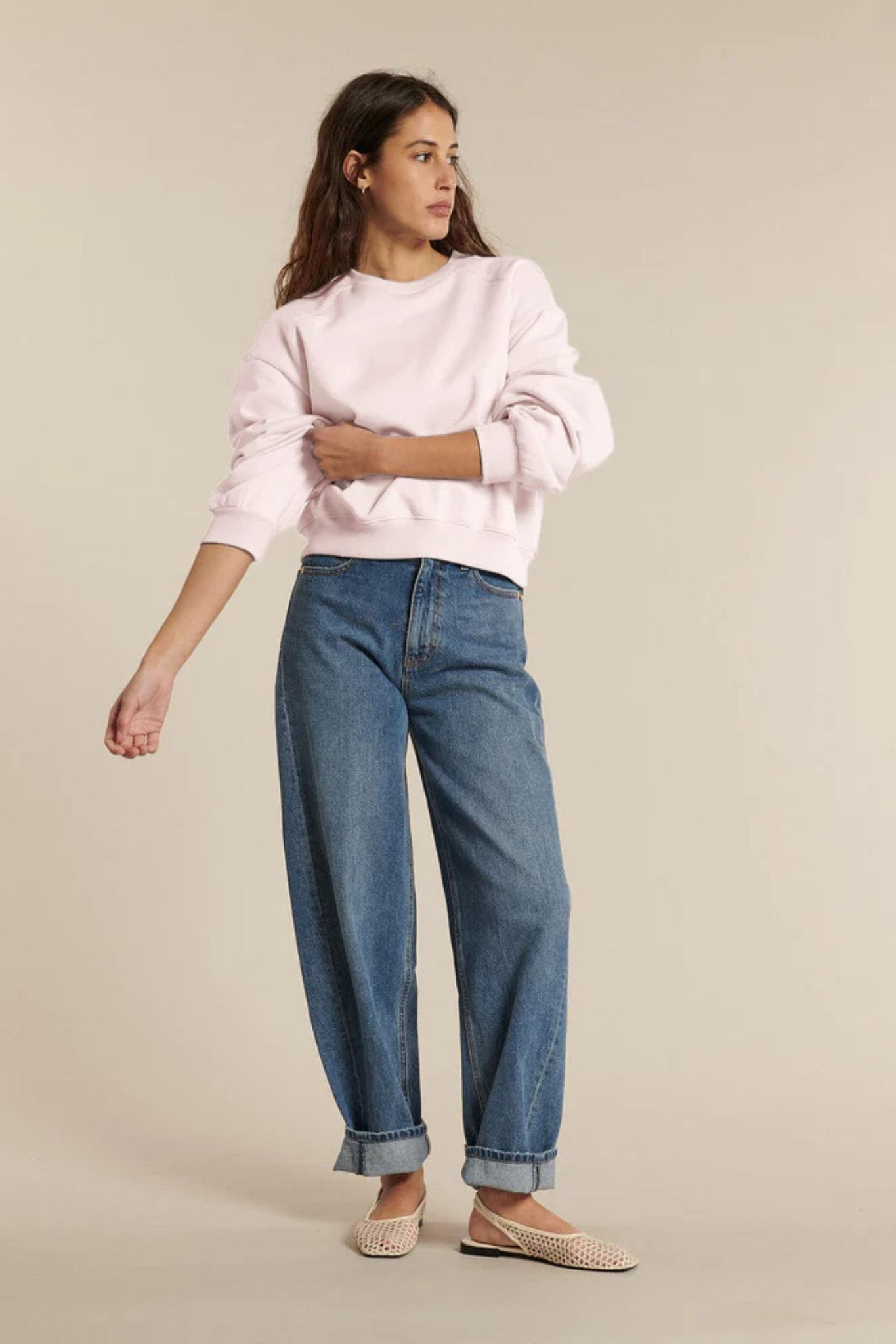 COLLEGE SWEATER - CANDY