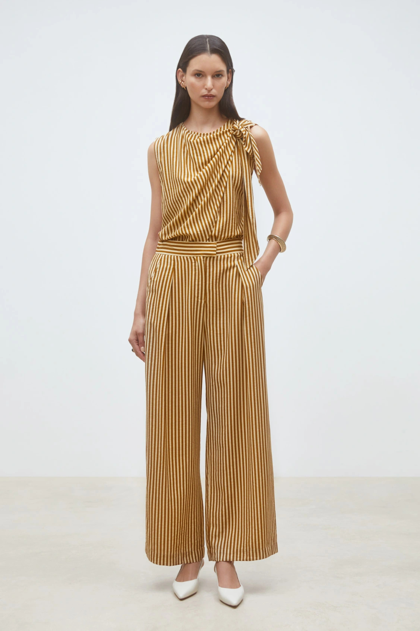 JORYS PANTS - CAMEL