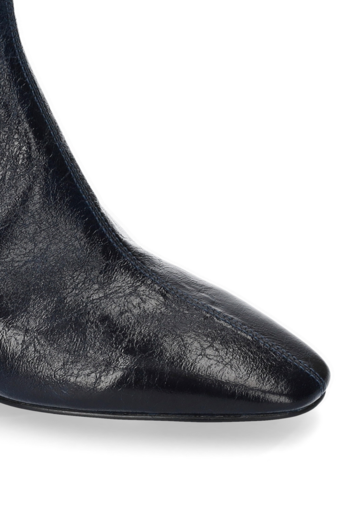 EDNA BOOTS - NAVY BLUE