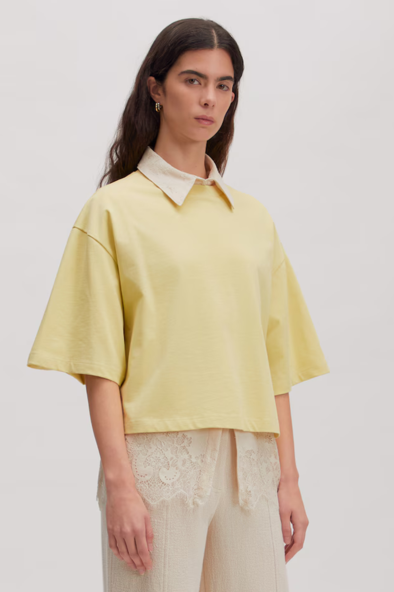ENZO T-SHIRT - DUSTY YELLOW
