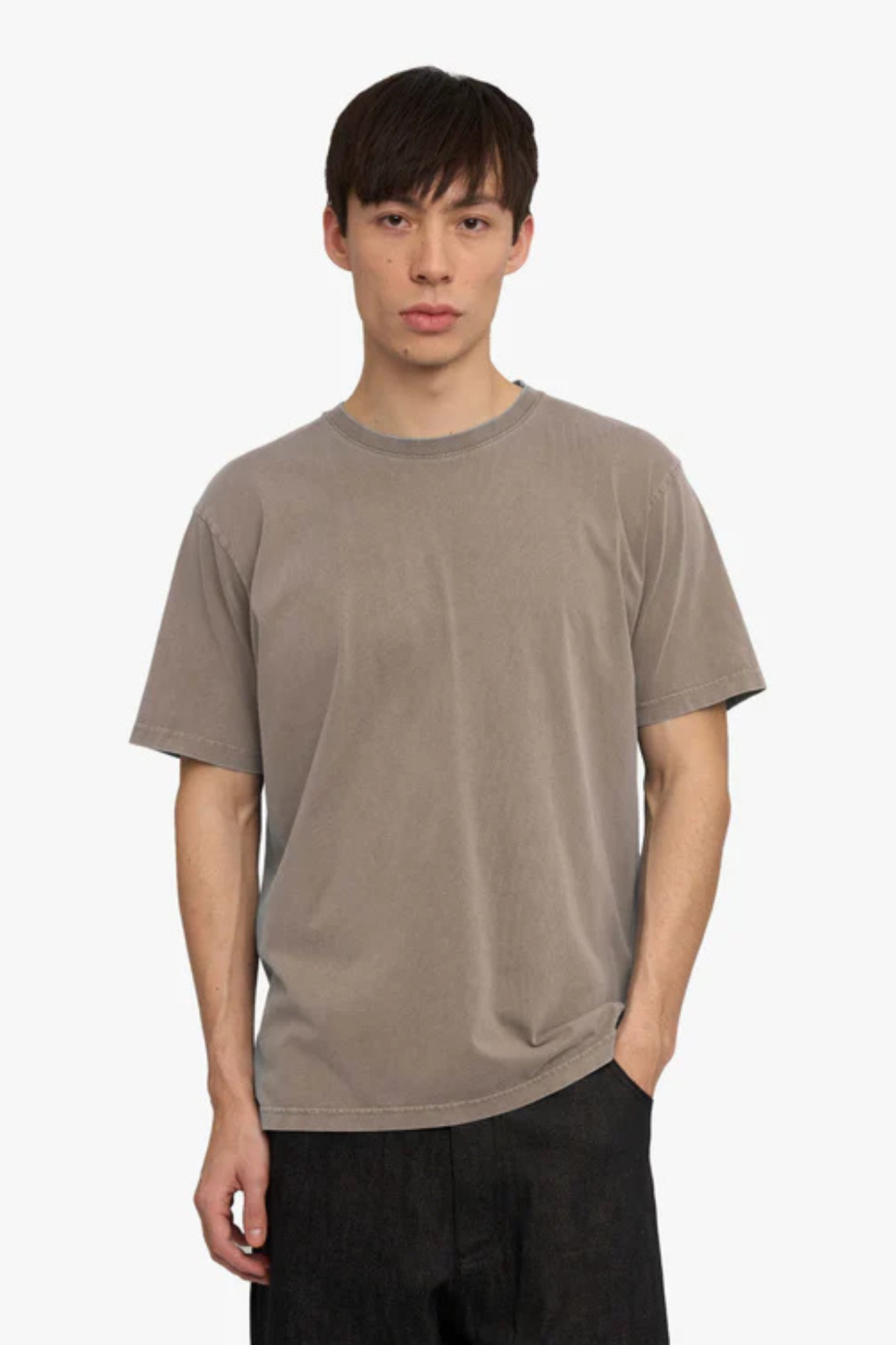 CLASSIC ORGANIC T-SHIRT - FADED KHAKI