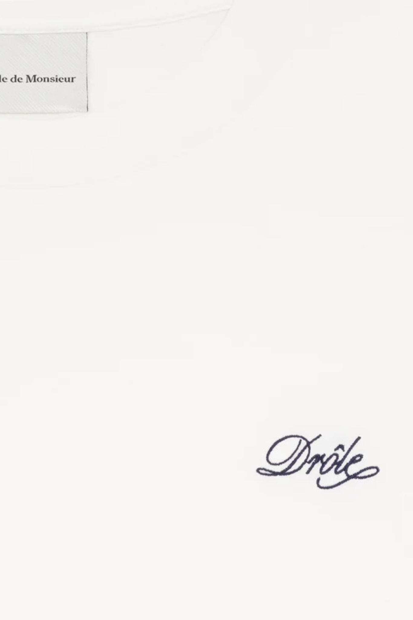 DRÔLE BELISSIMA T-SHIRT - OFF WHITE