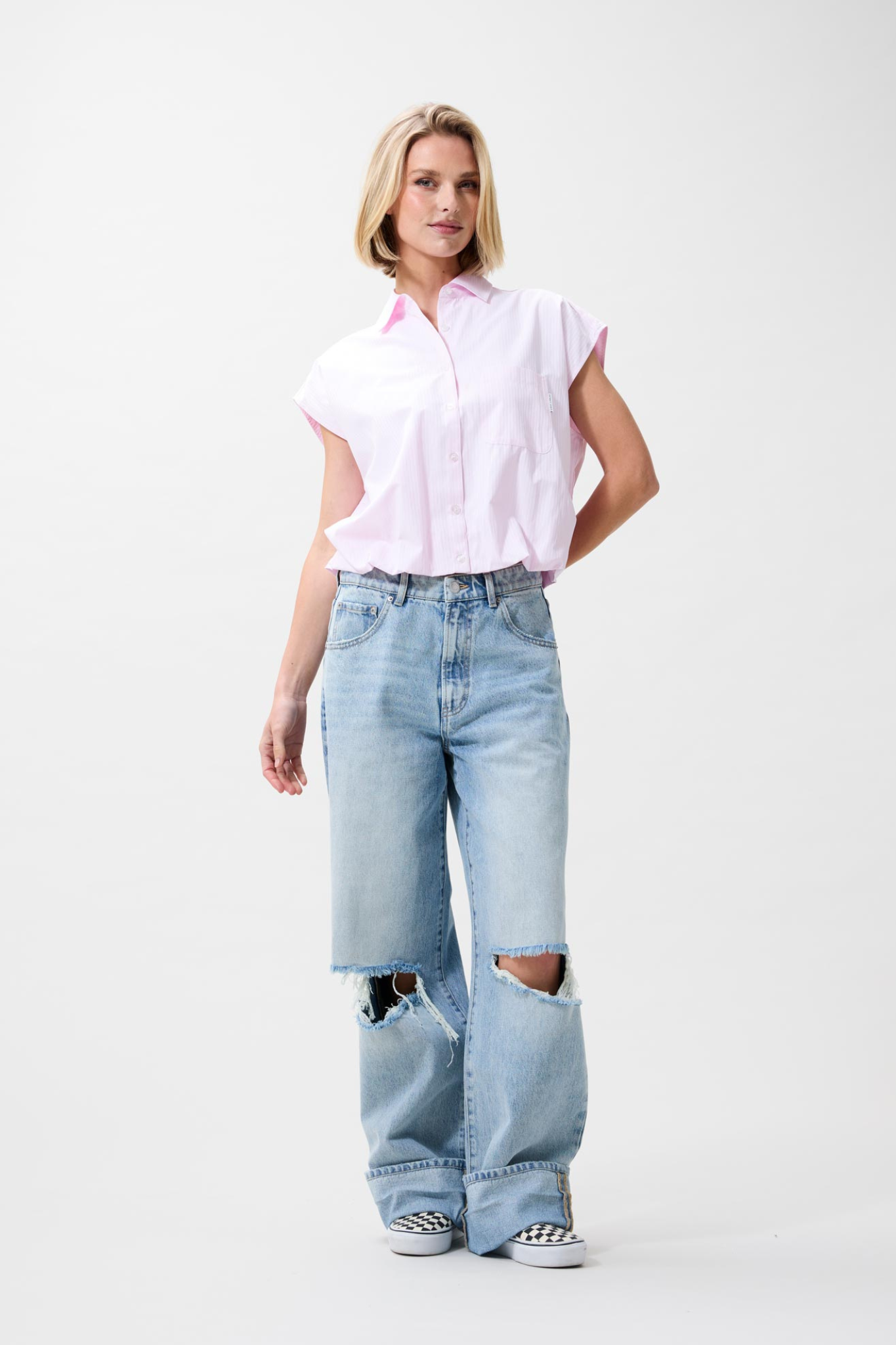 SLEEVELESS TUCK IN BLOUSE - FAIRY TALE