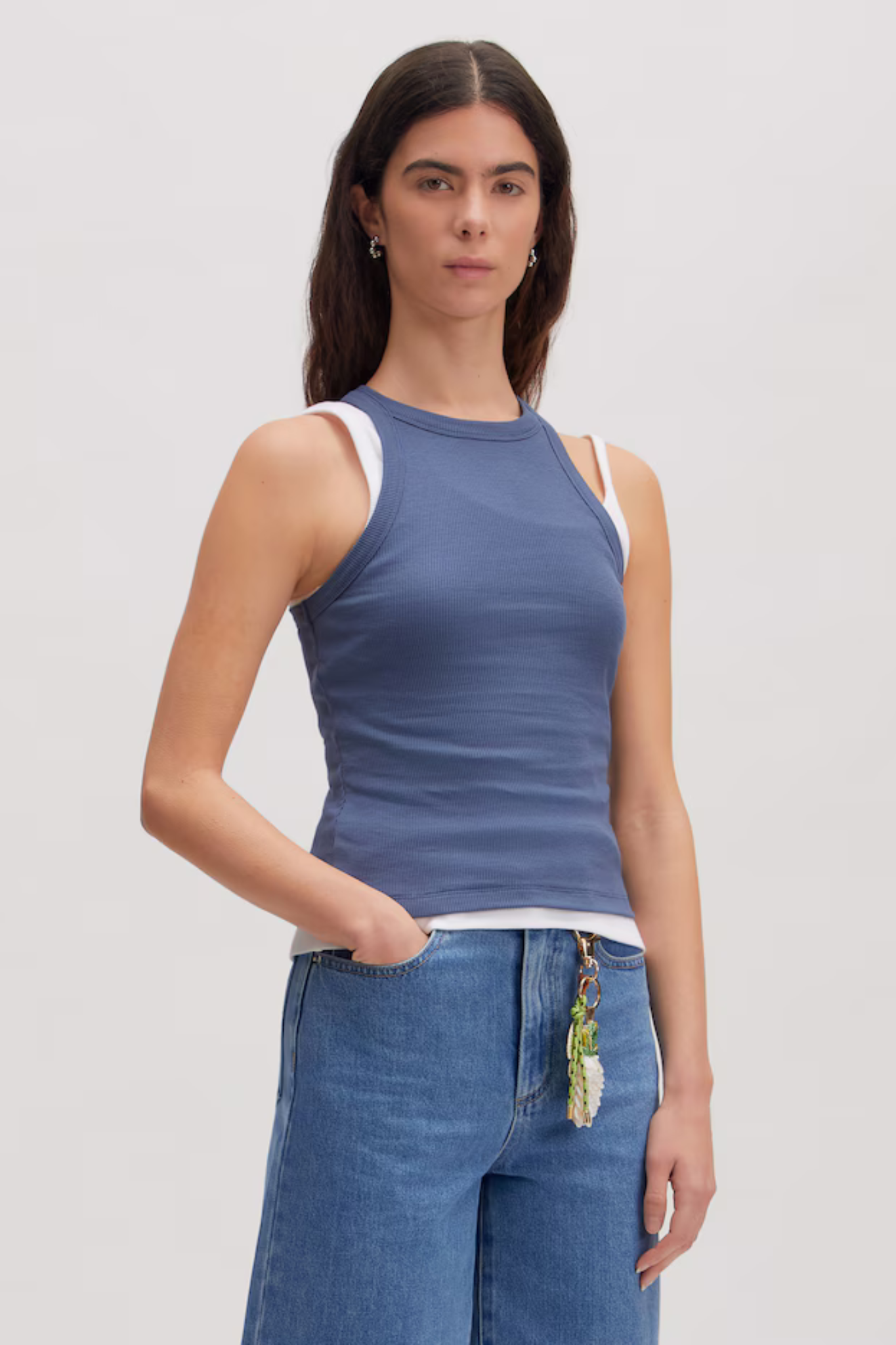 ORELIA TOP - VINTAGE INDIGO