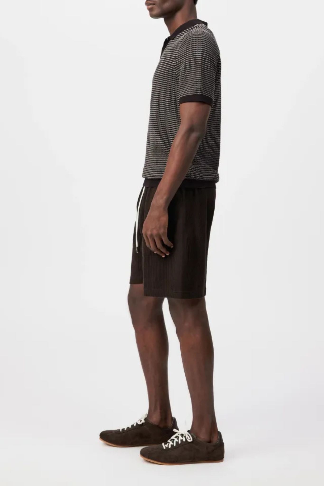 TRITON POLO SHIRT - BROWN