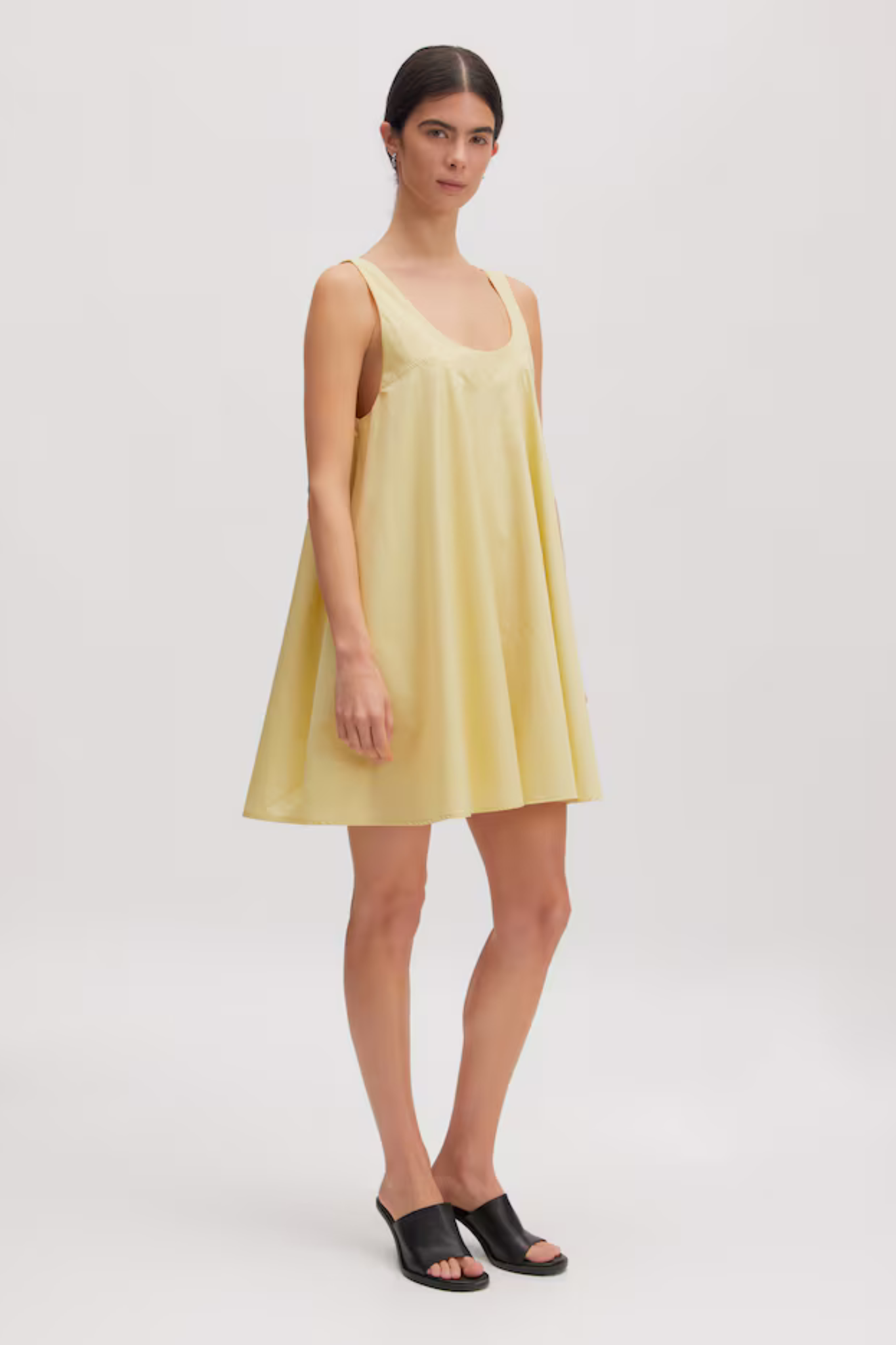 KIRA DRESS - DUSTY YELLOW